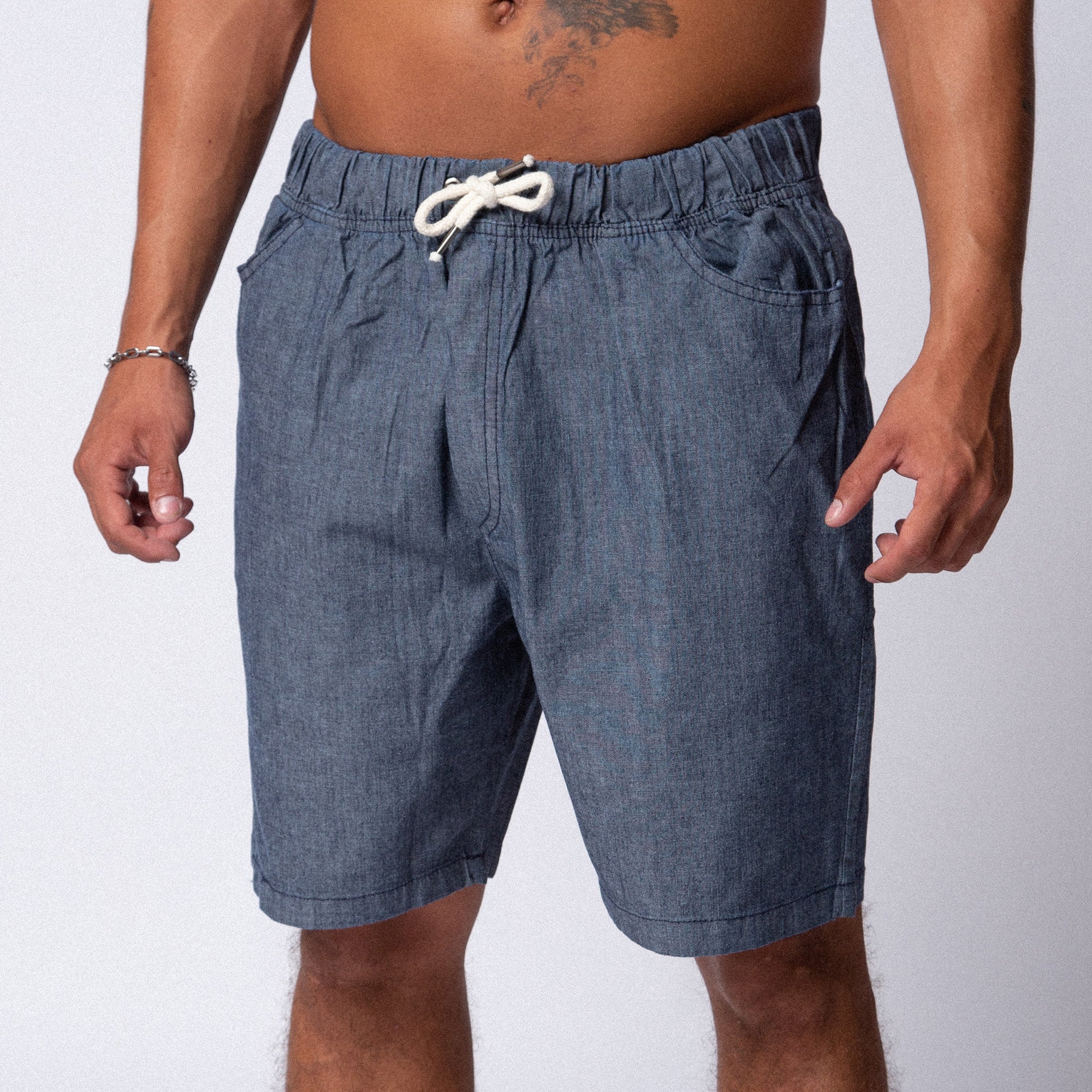 Bermuda JogDenim Vintage Azul