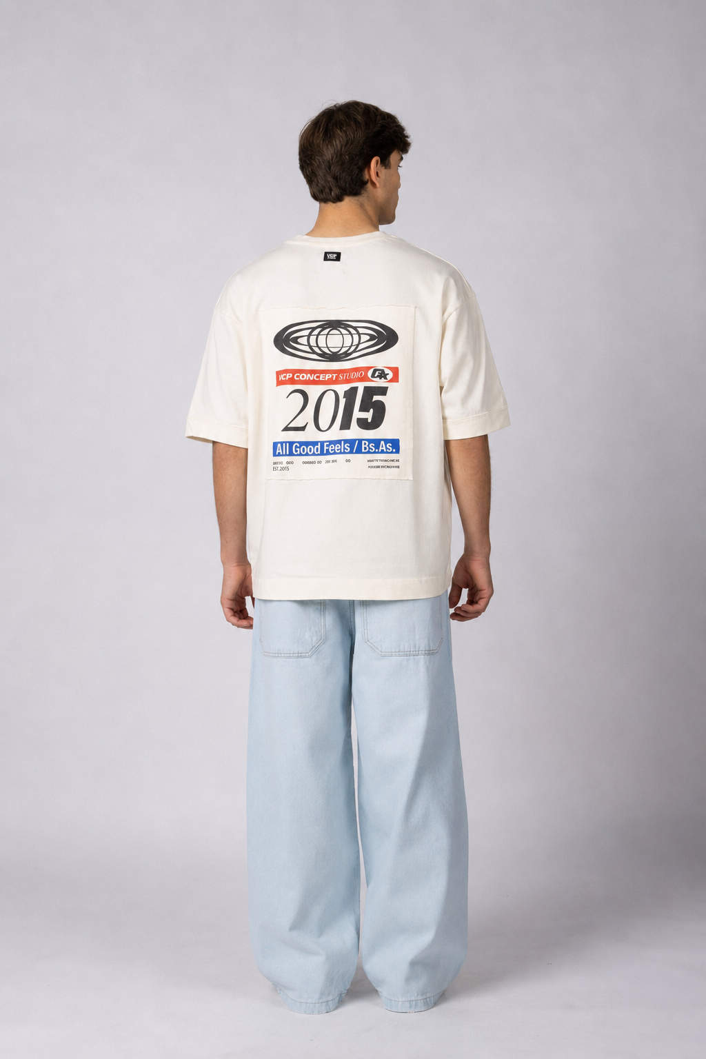 Remera HR Label Crudo
