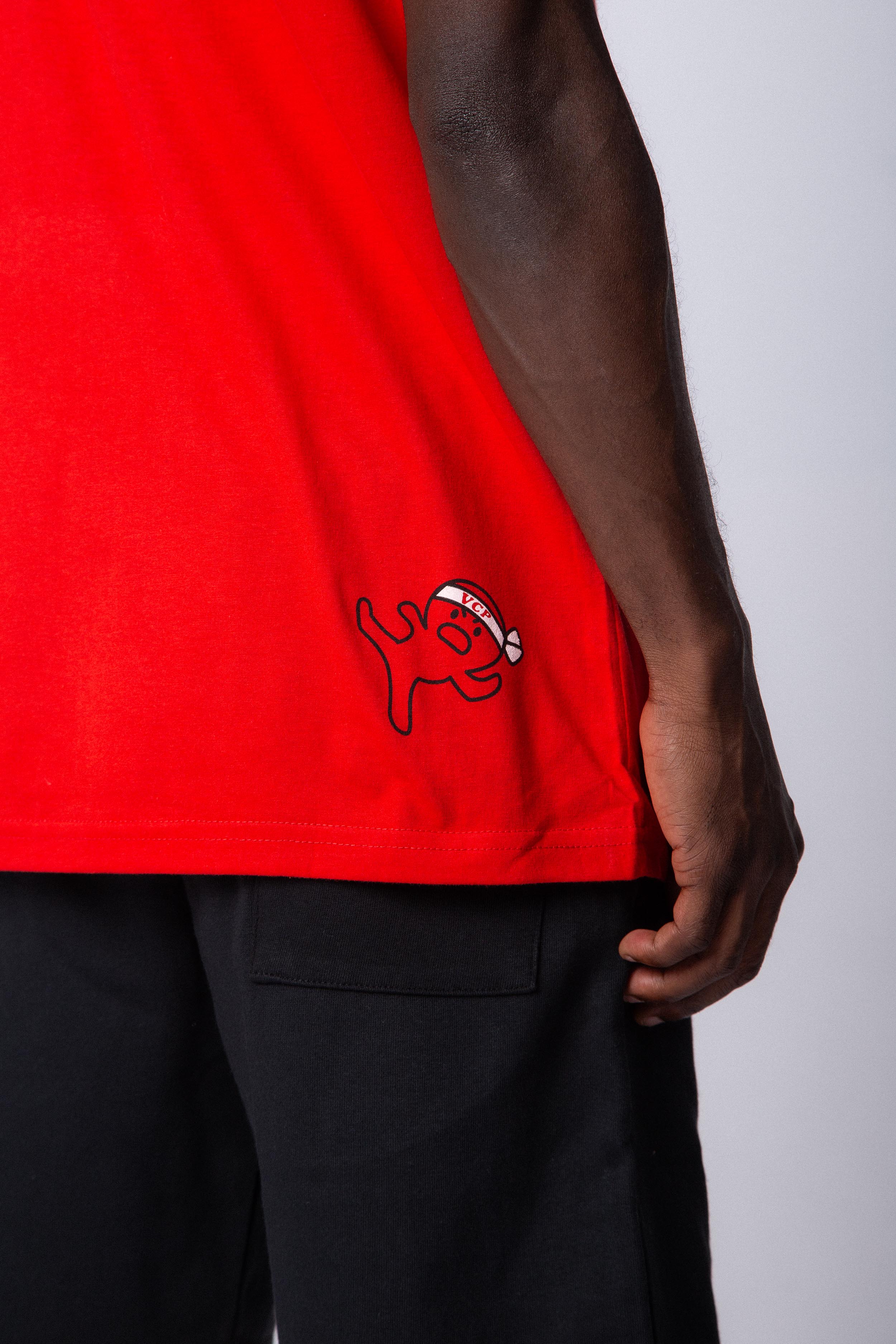 Remera Ninja Roja