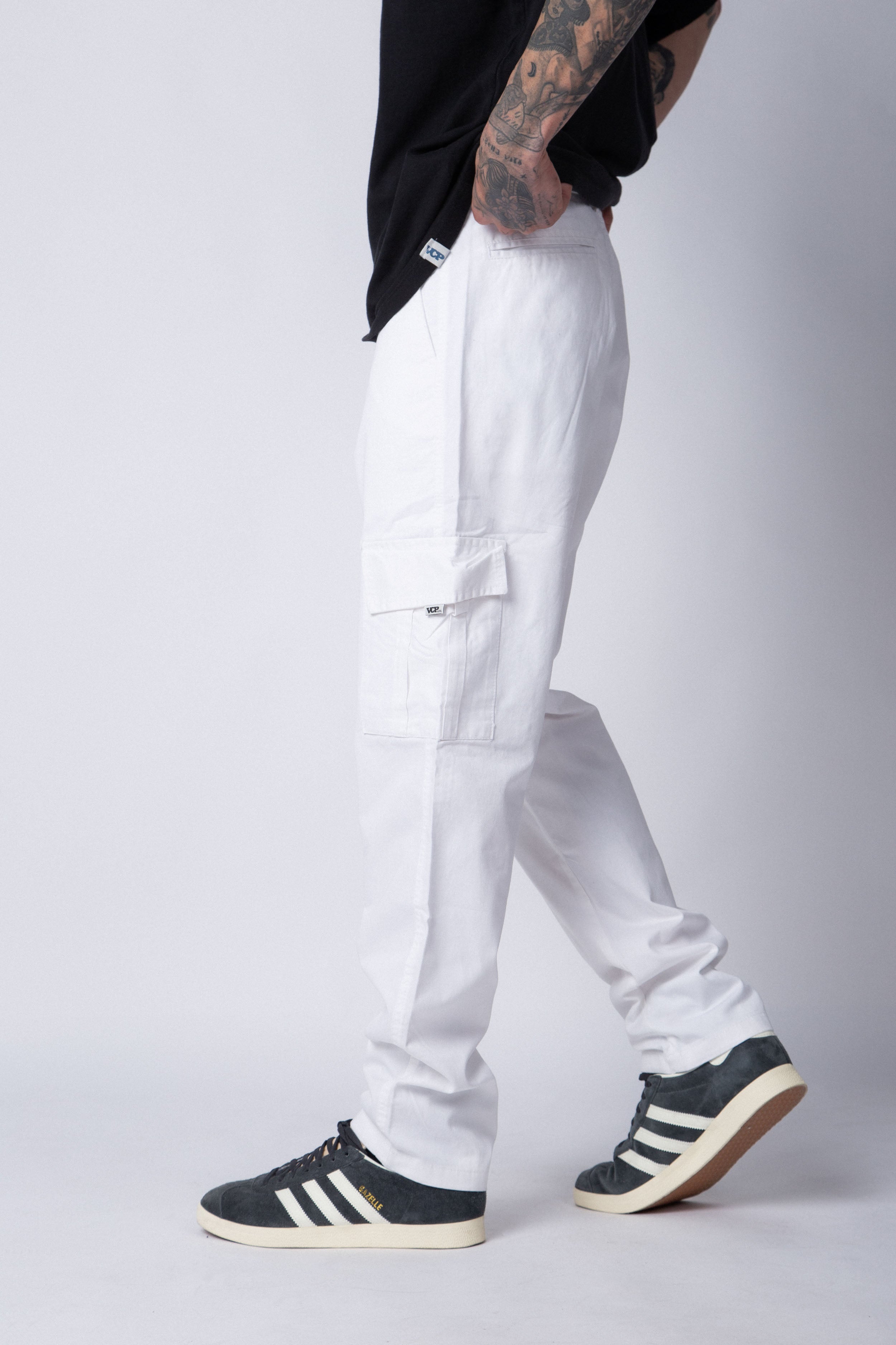 Pantalon Cargo Darren Blanco