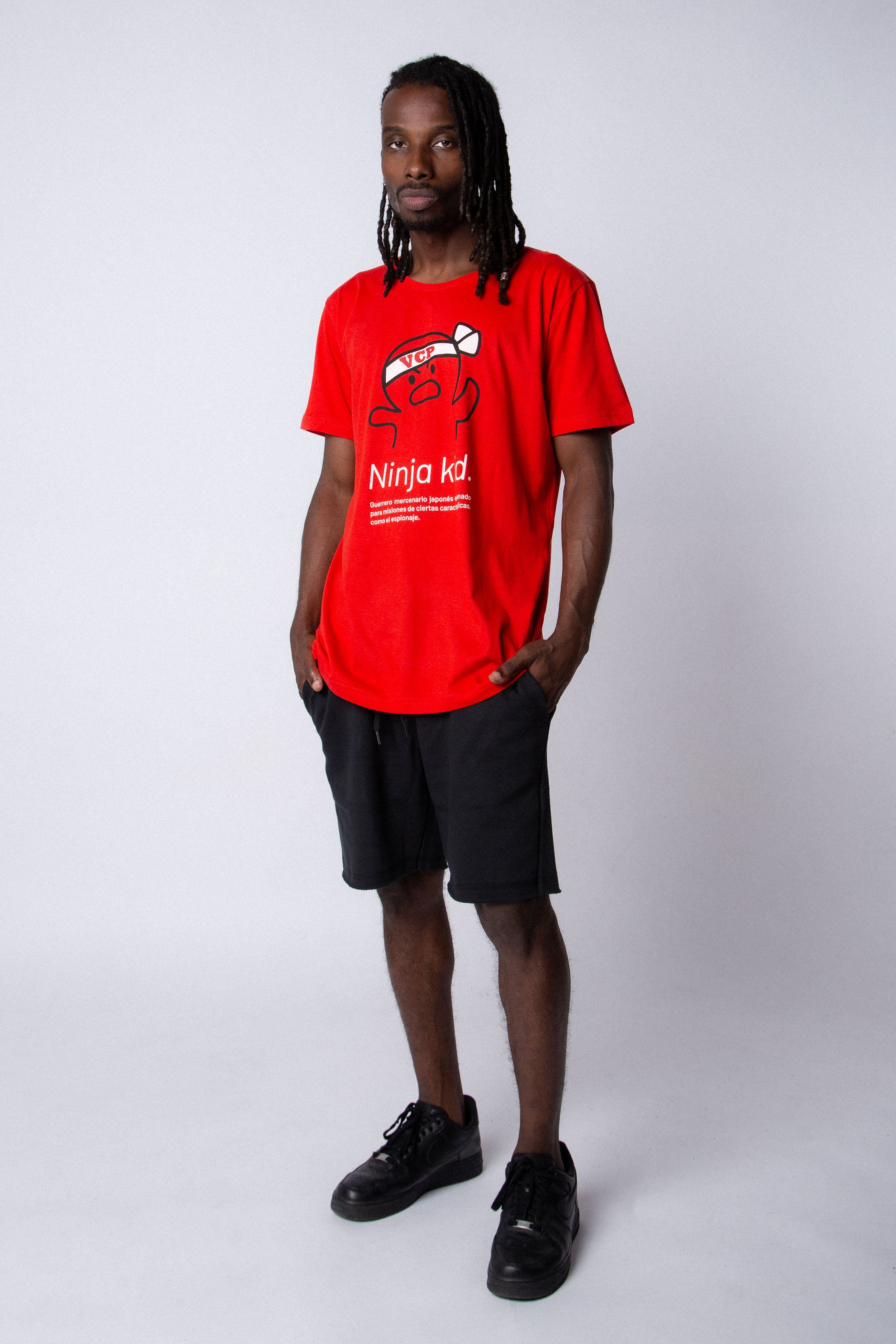Remera Ninja Roja