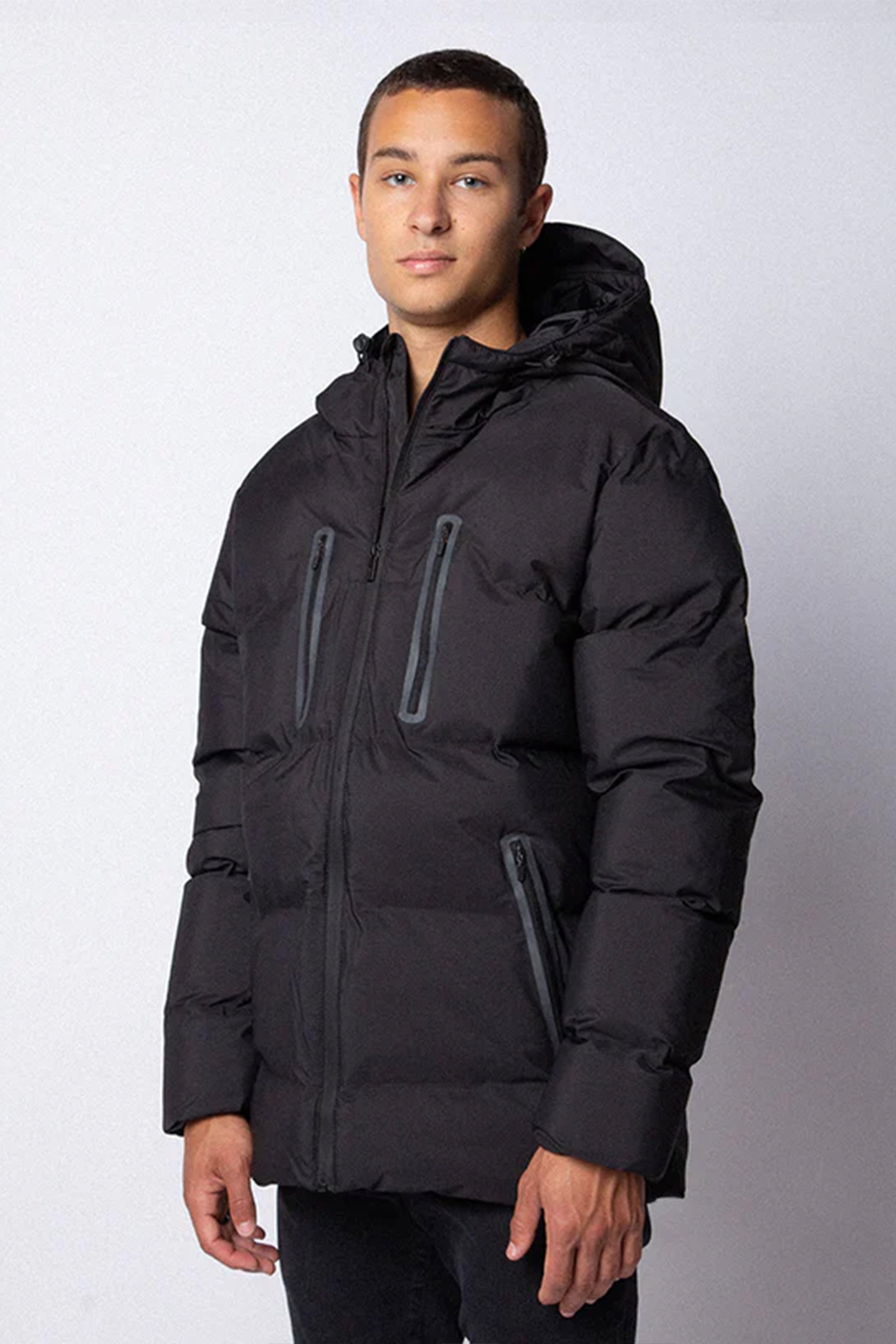 Campera Puffer Feng Black
