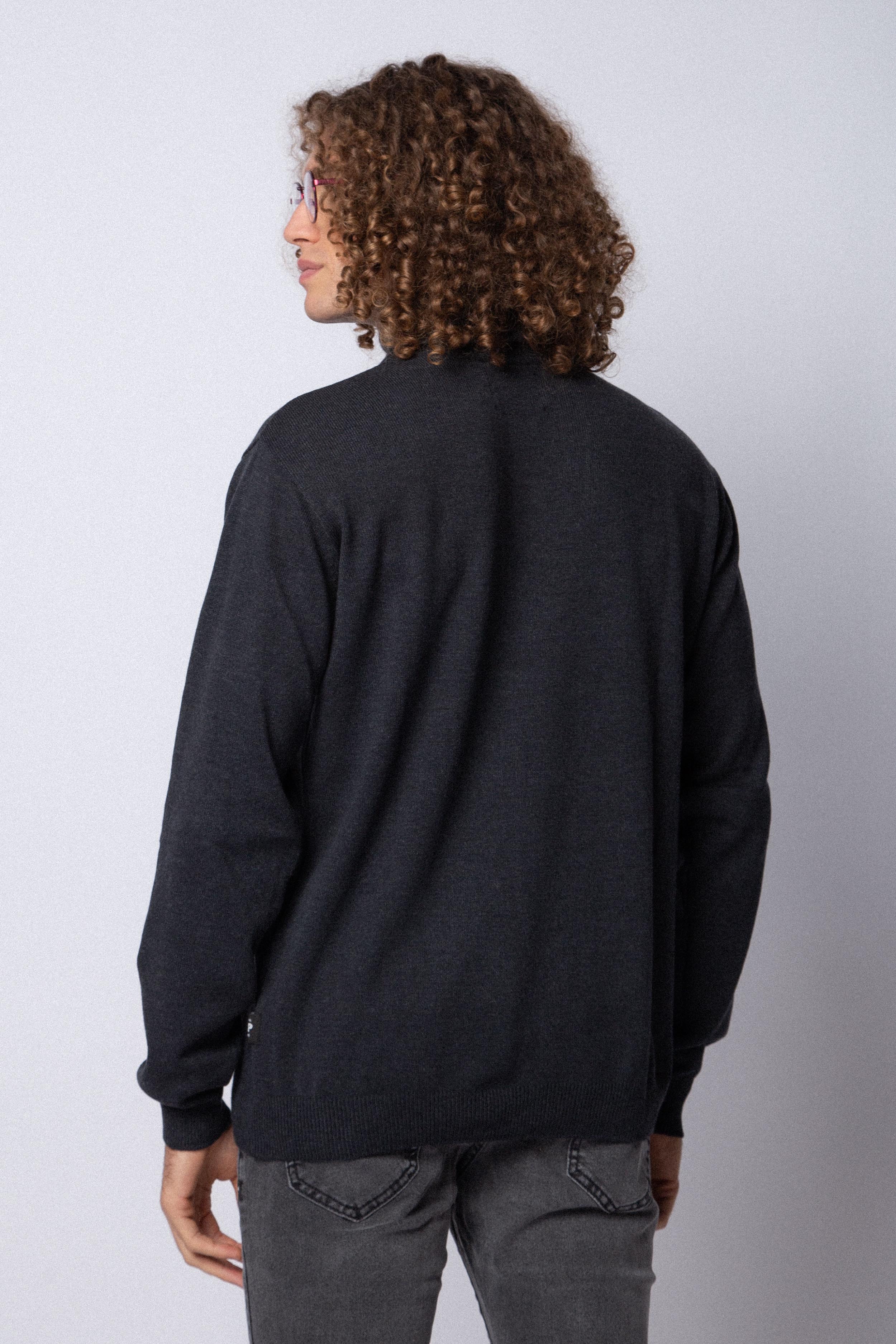 Sweater Polera Paul Negra