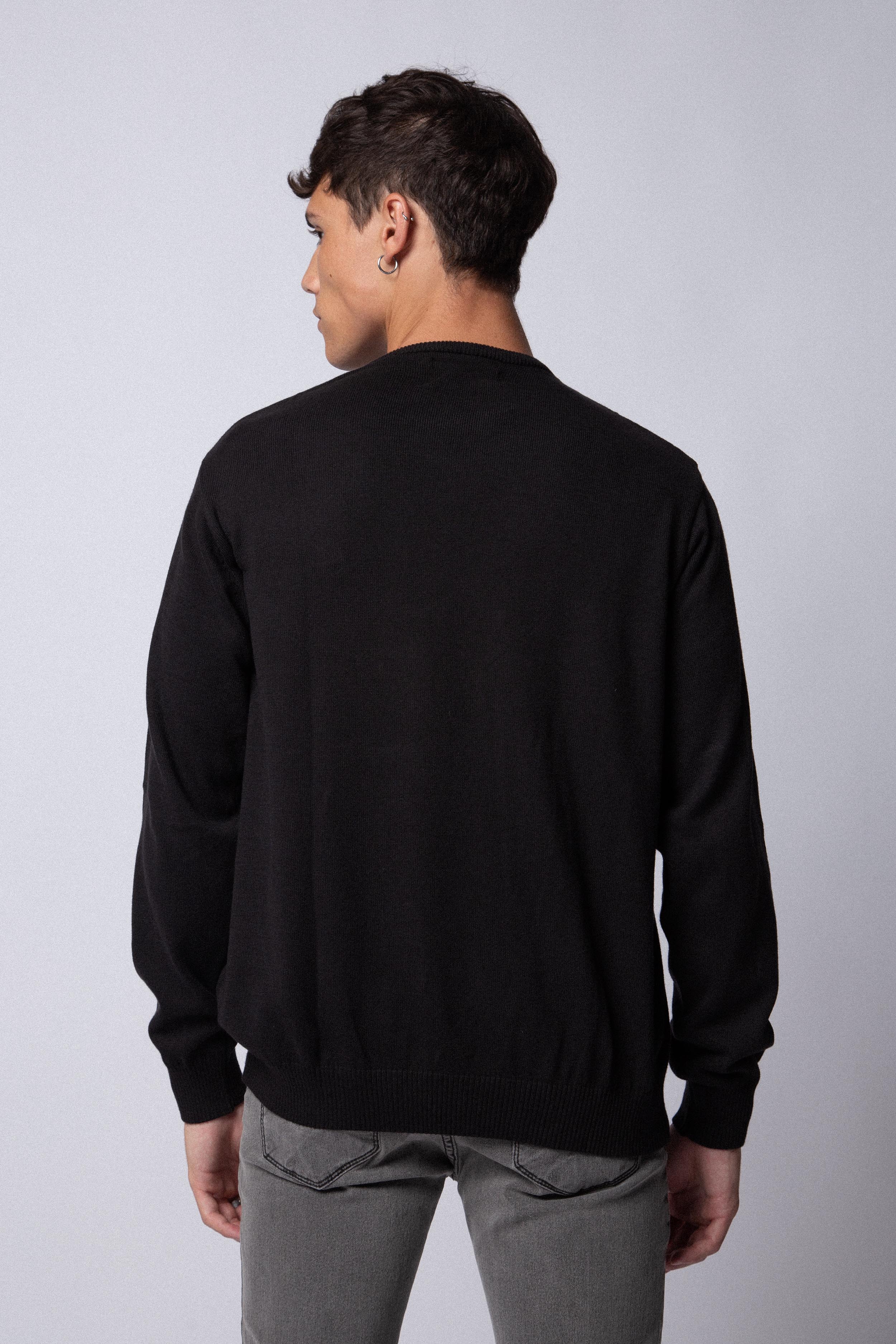 Sweater Basic Negro