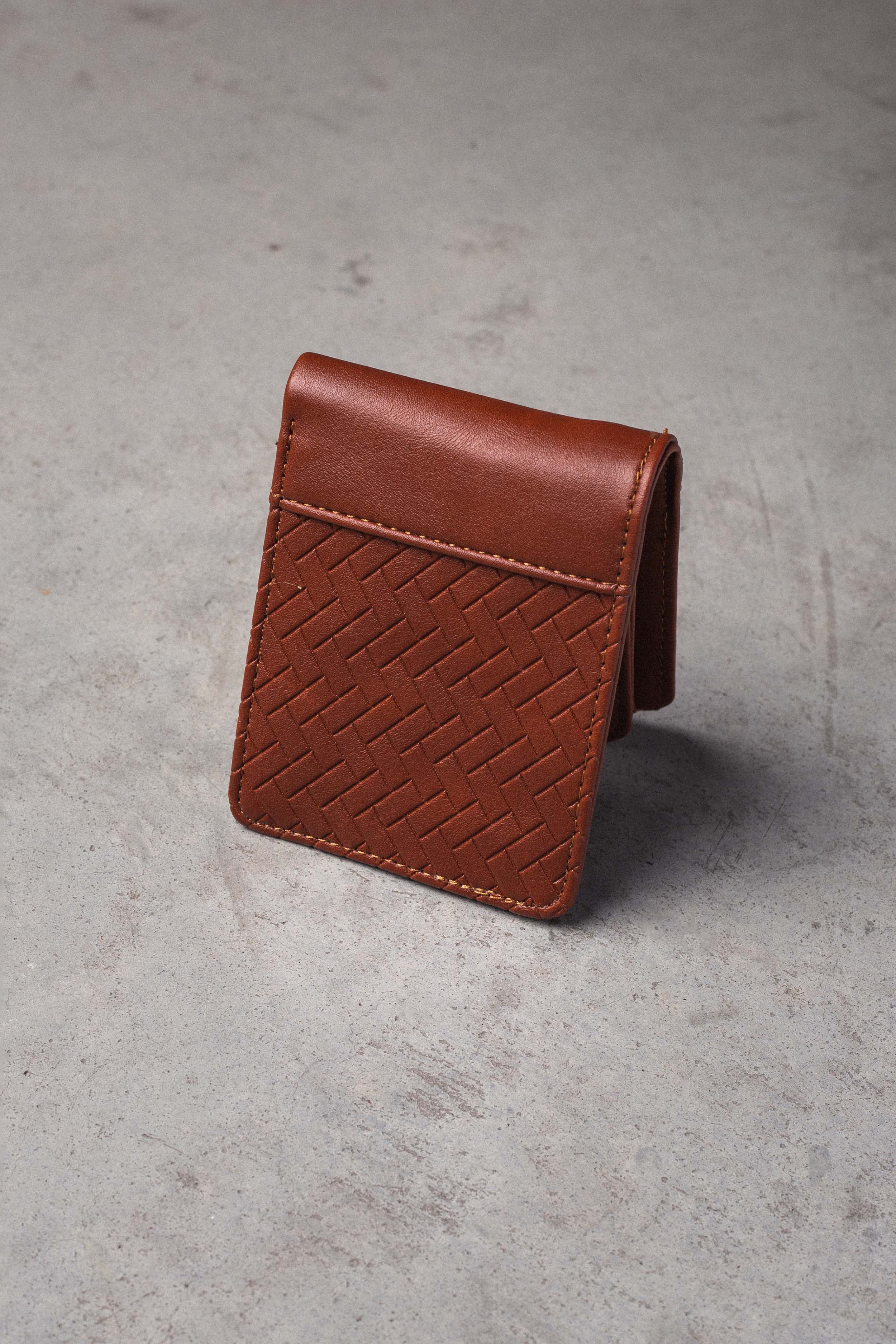Billetera Mudd Marron