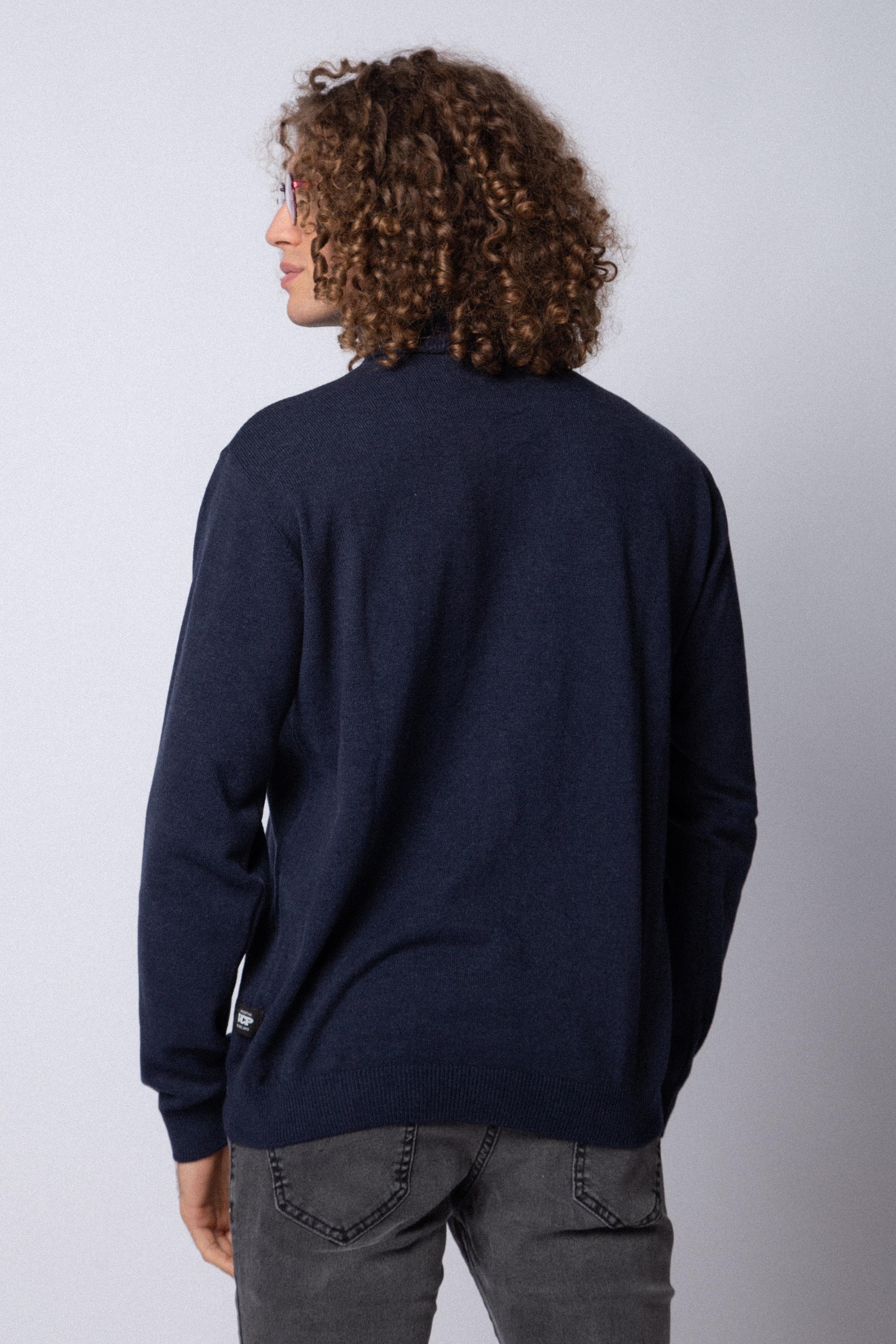 Sweater Polera Paul Azul