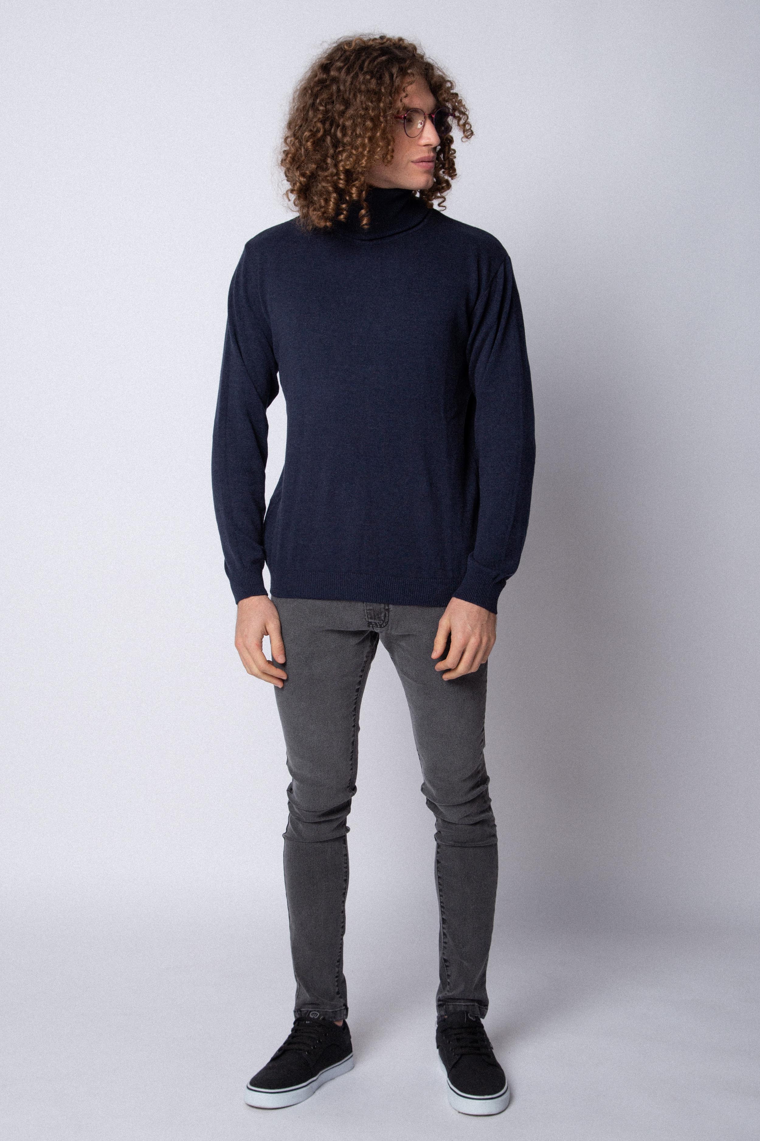 Sweater Polera Paul Azul