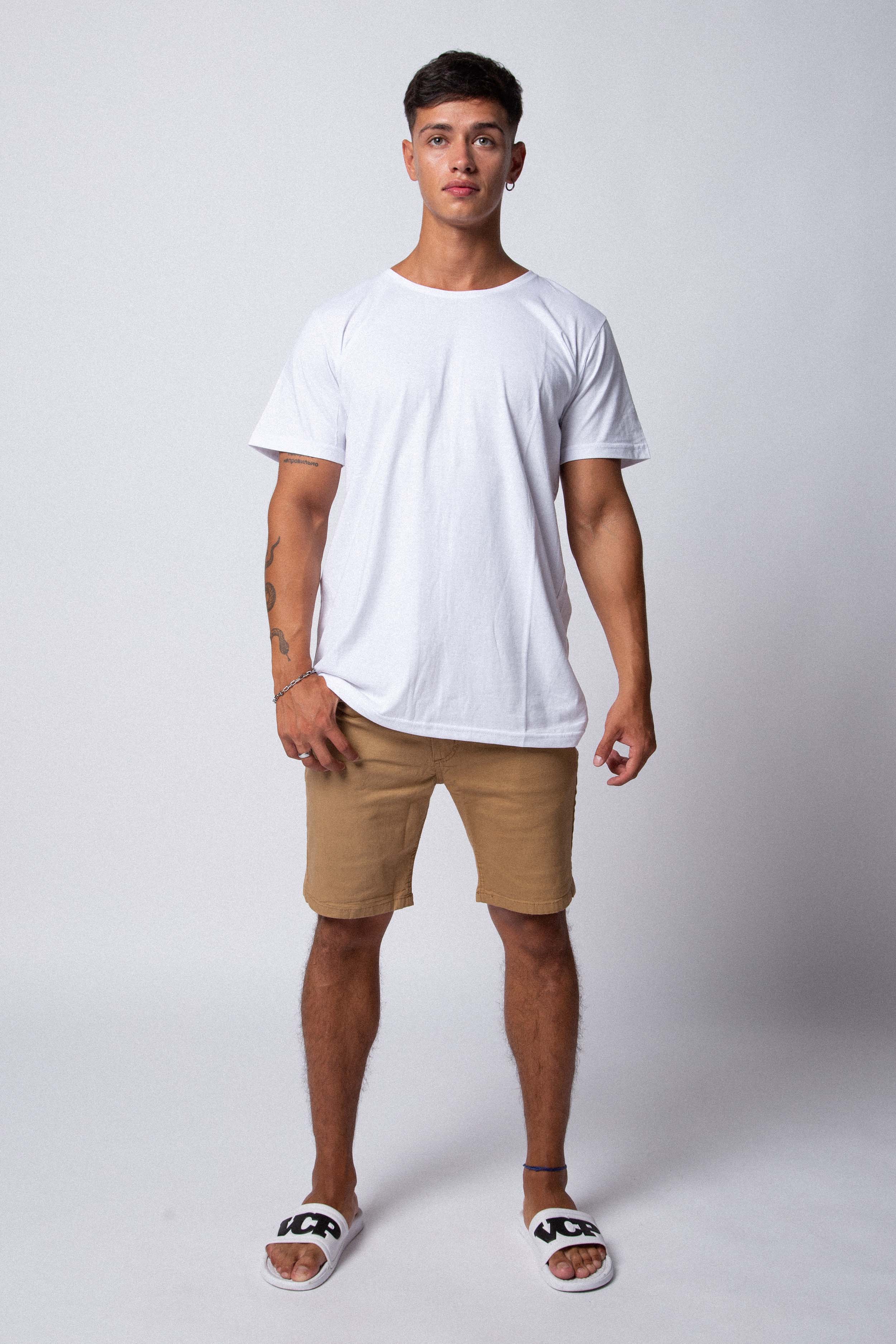 Bermuda Gabardina Zoe Camel