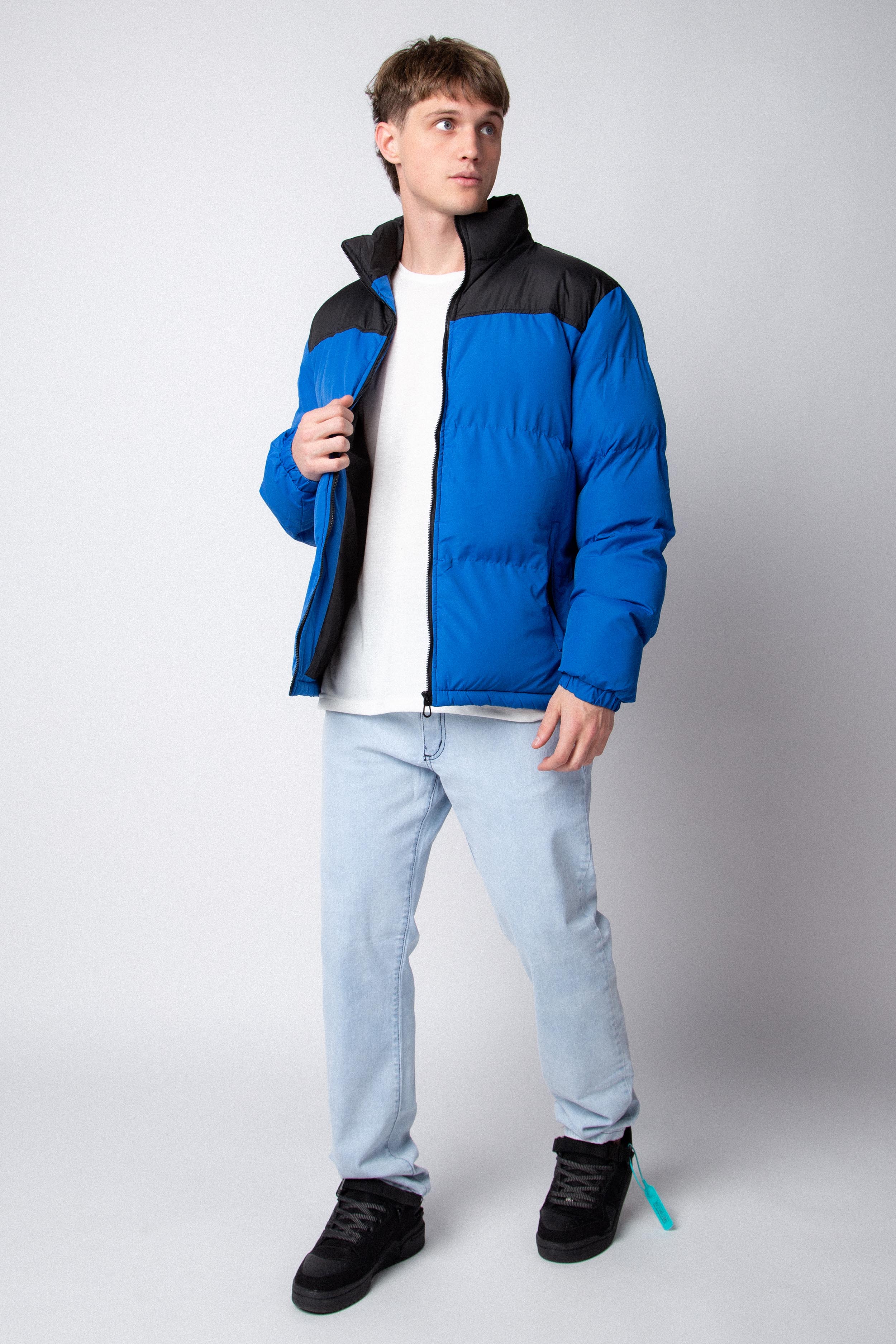 Campera Puffer Gerry Azul