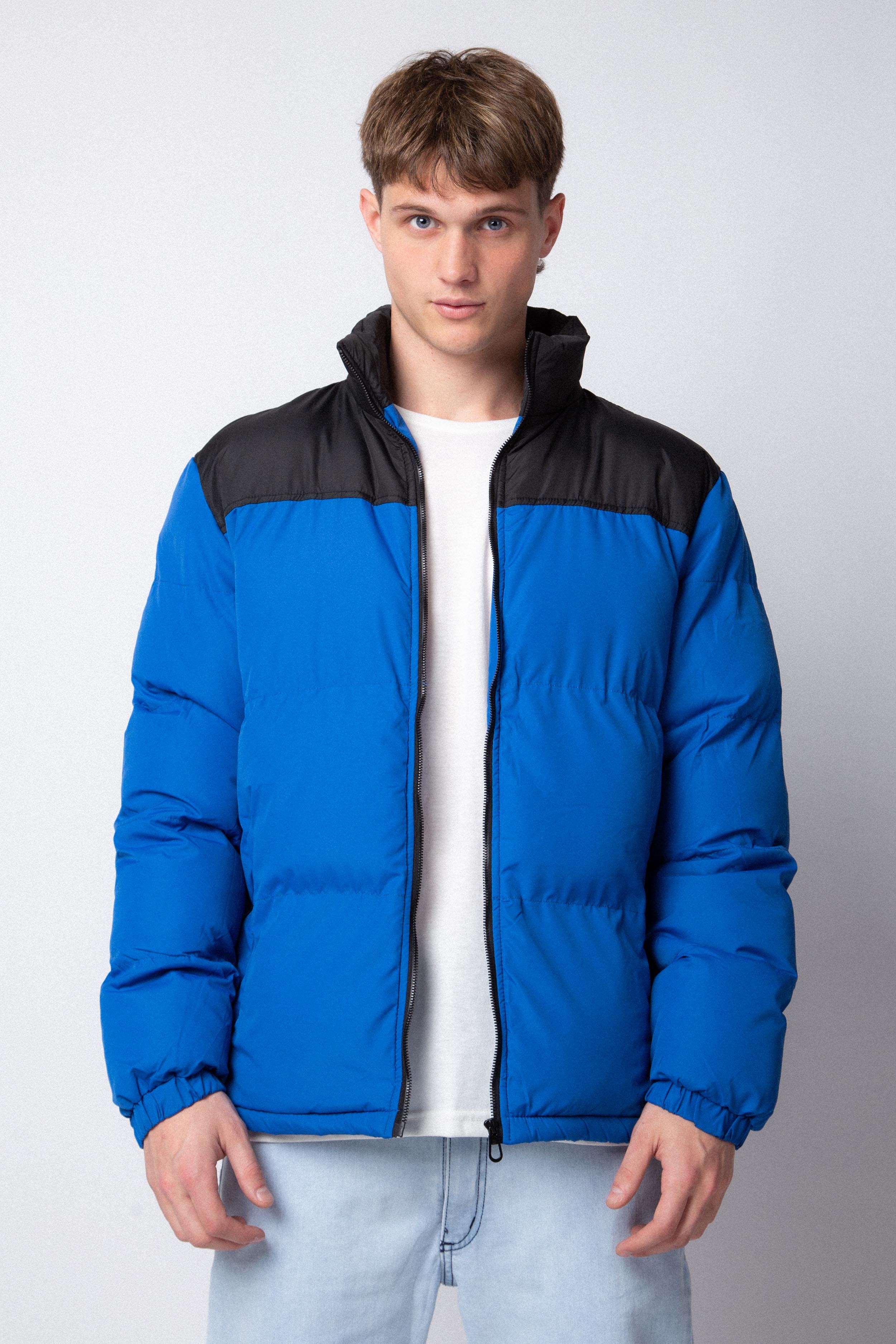Campera Puffer Gerry Azul