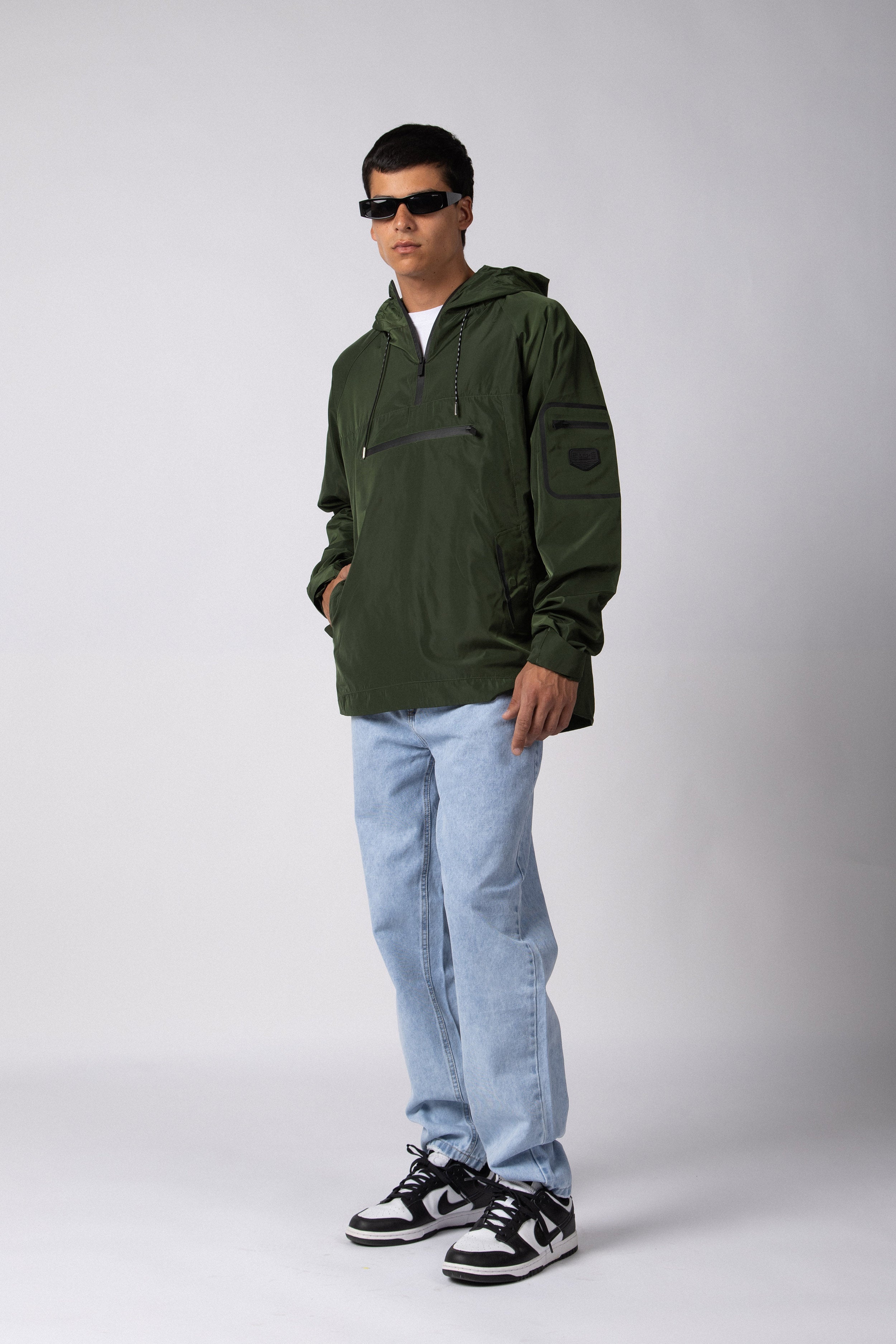 Rompevientos Anorak Braves Militar