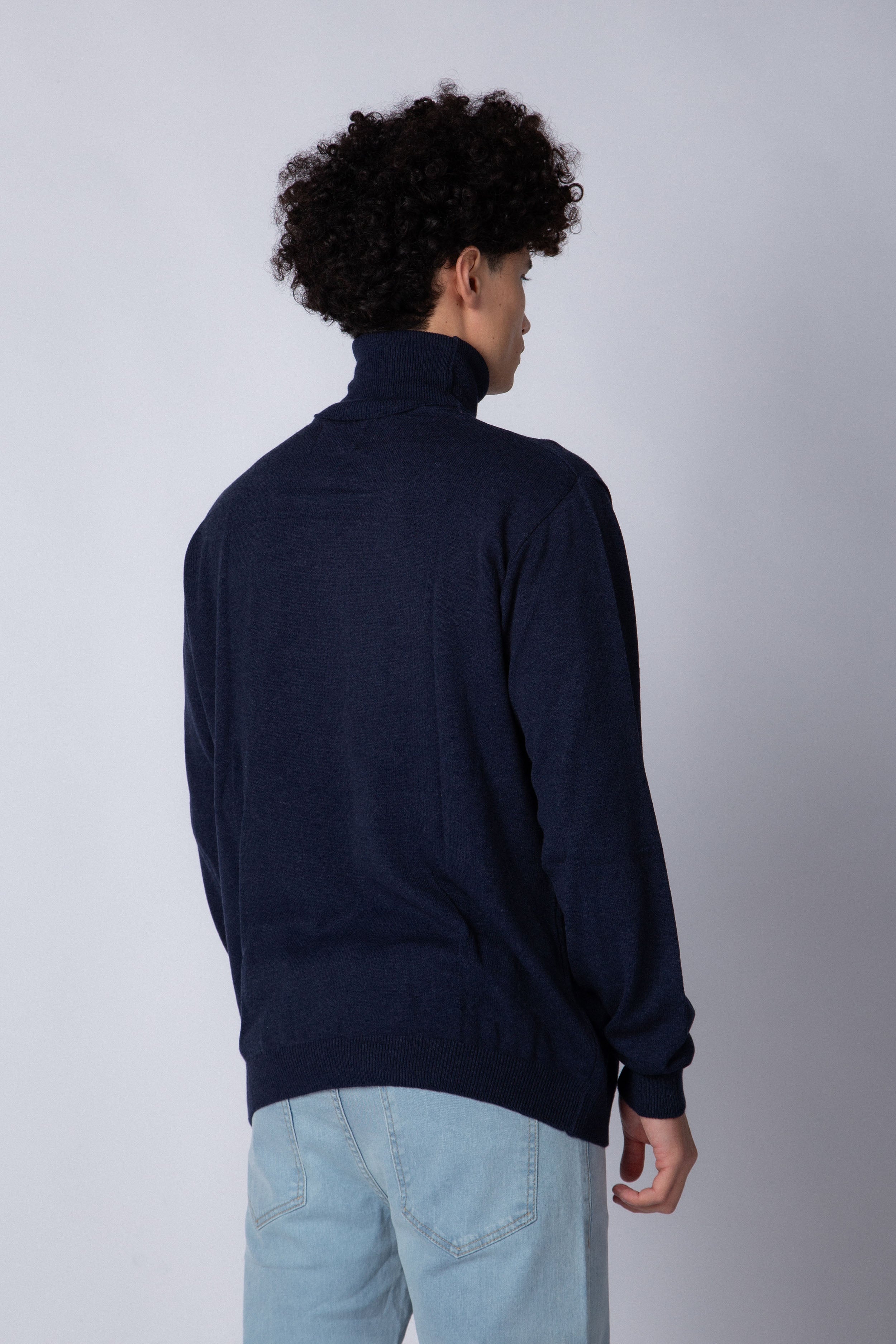 Sweater Polera Paul Azul