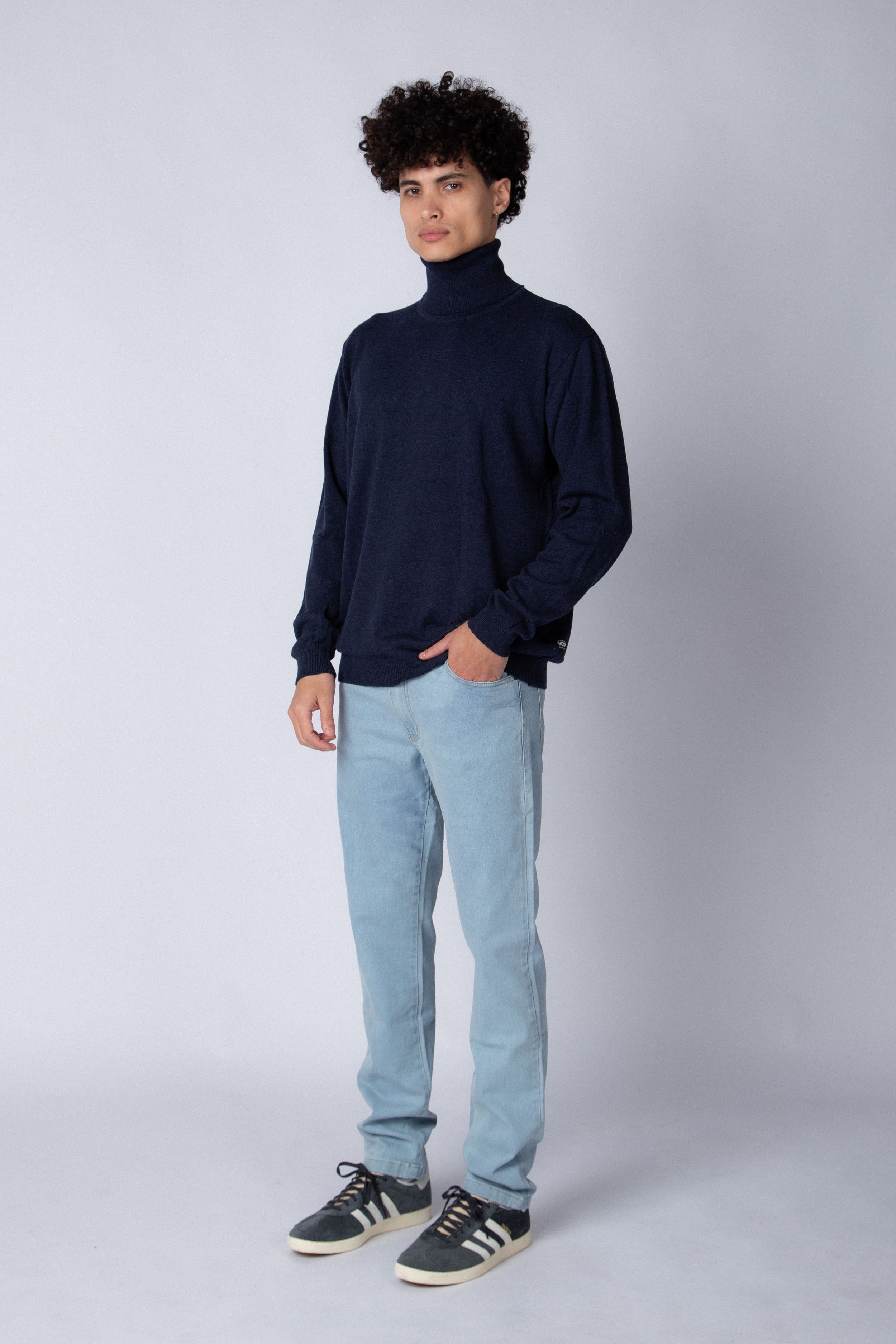 Sweater Polera Paul Azul
