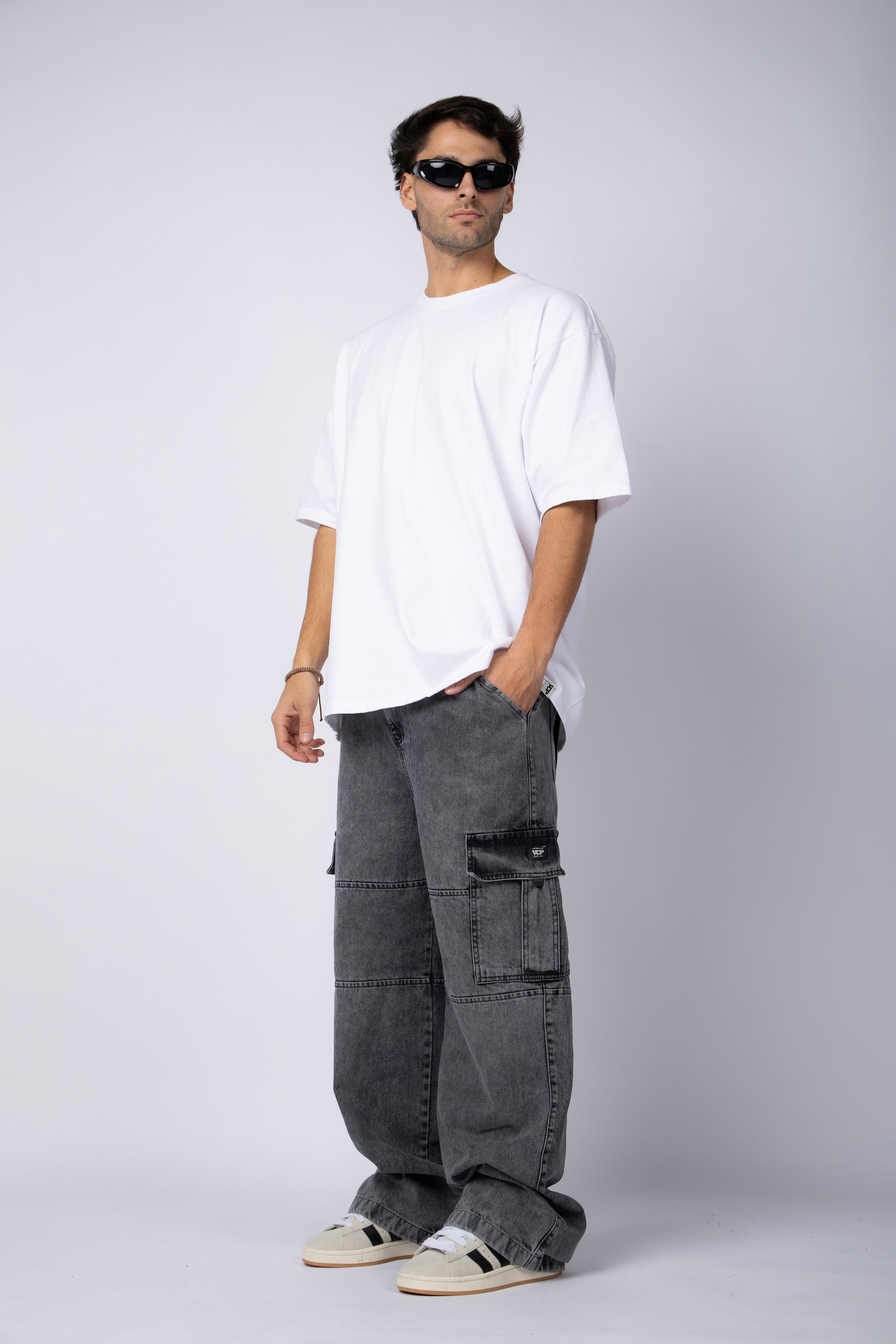 Jean Cargo Darth Acid Grey