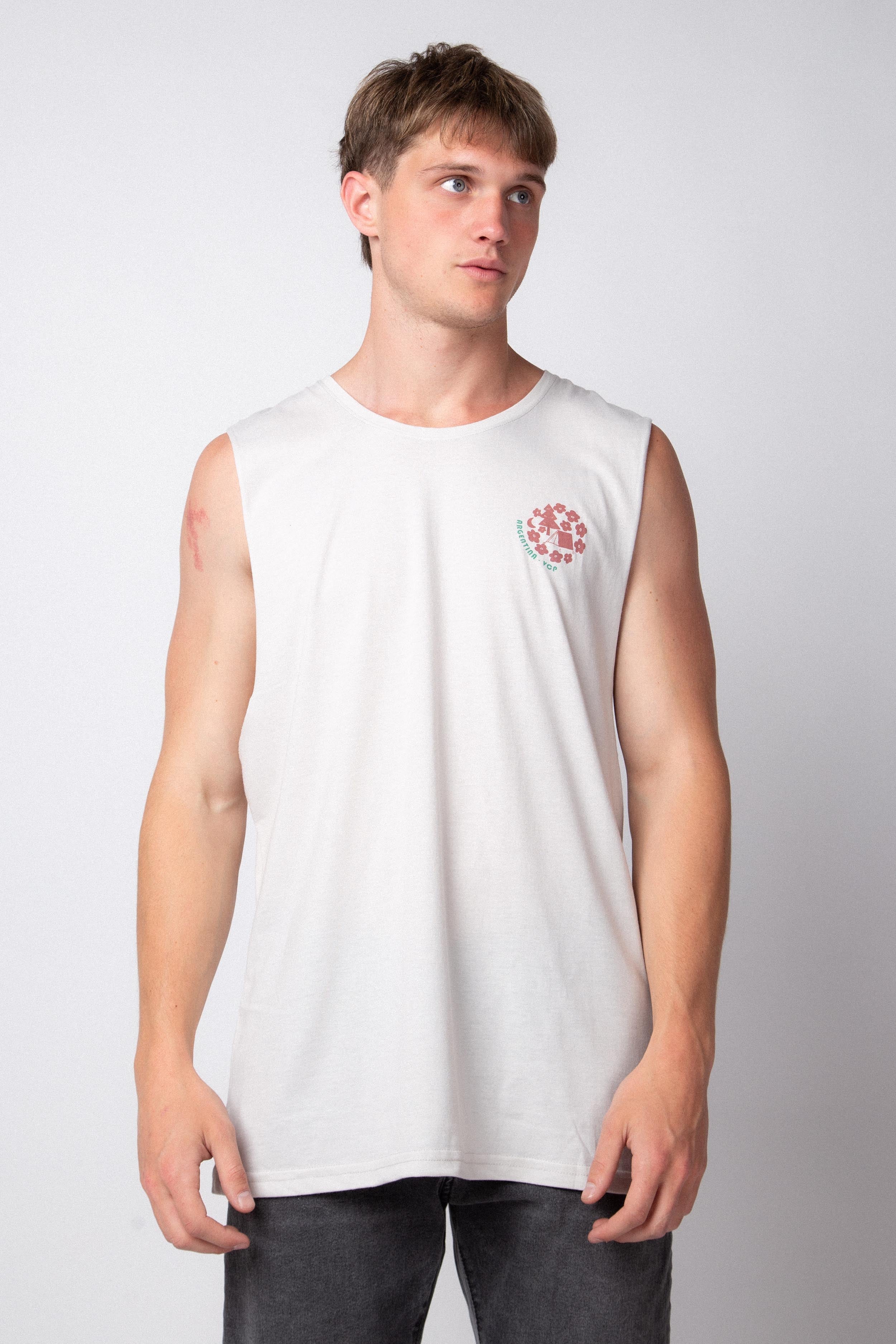 Musculosa Sudadera Alerces Hueso