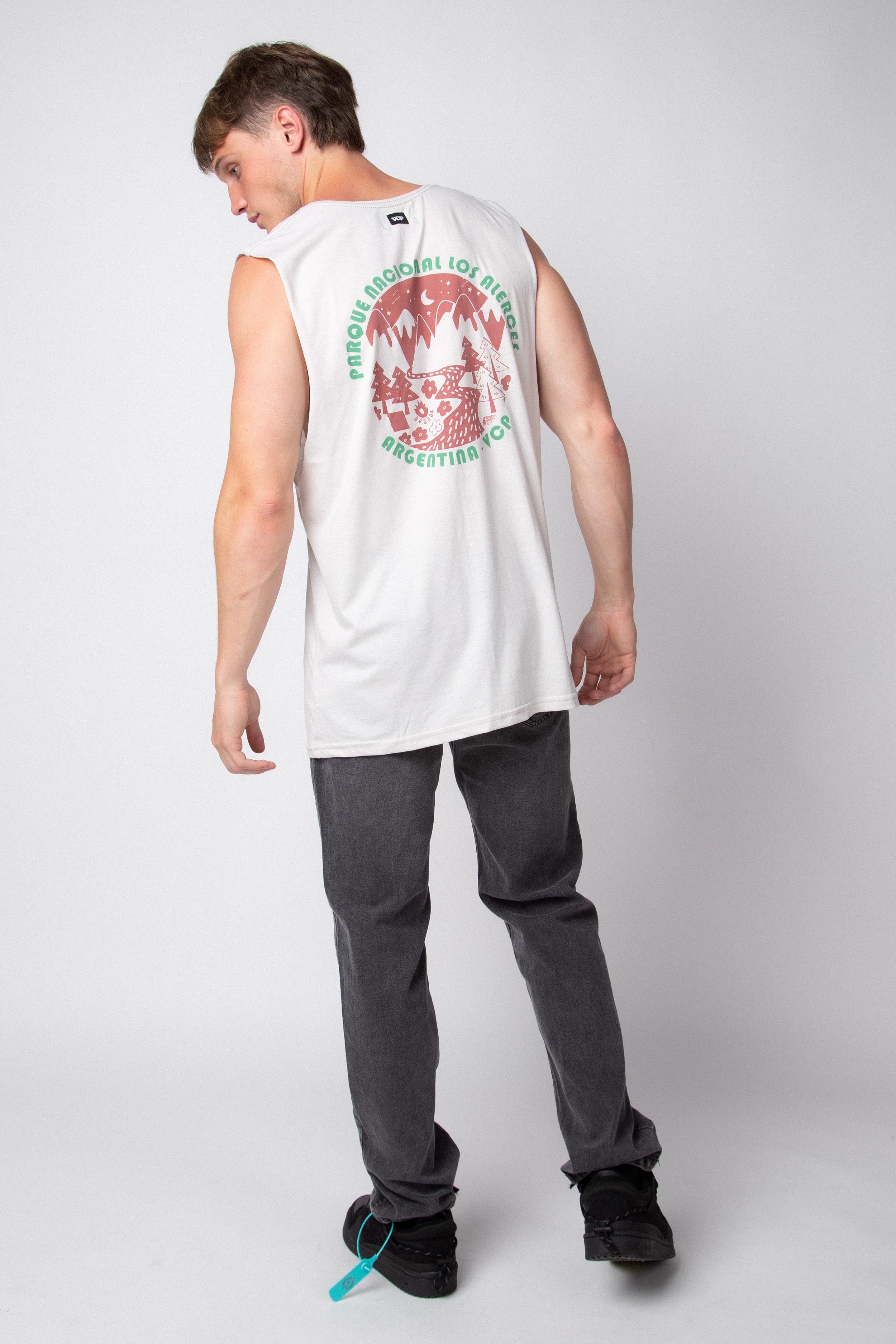Musculosa Sudadera Alerces Hueso