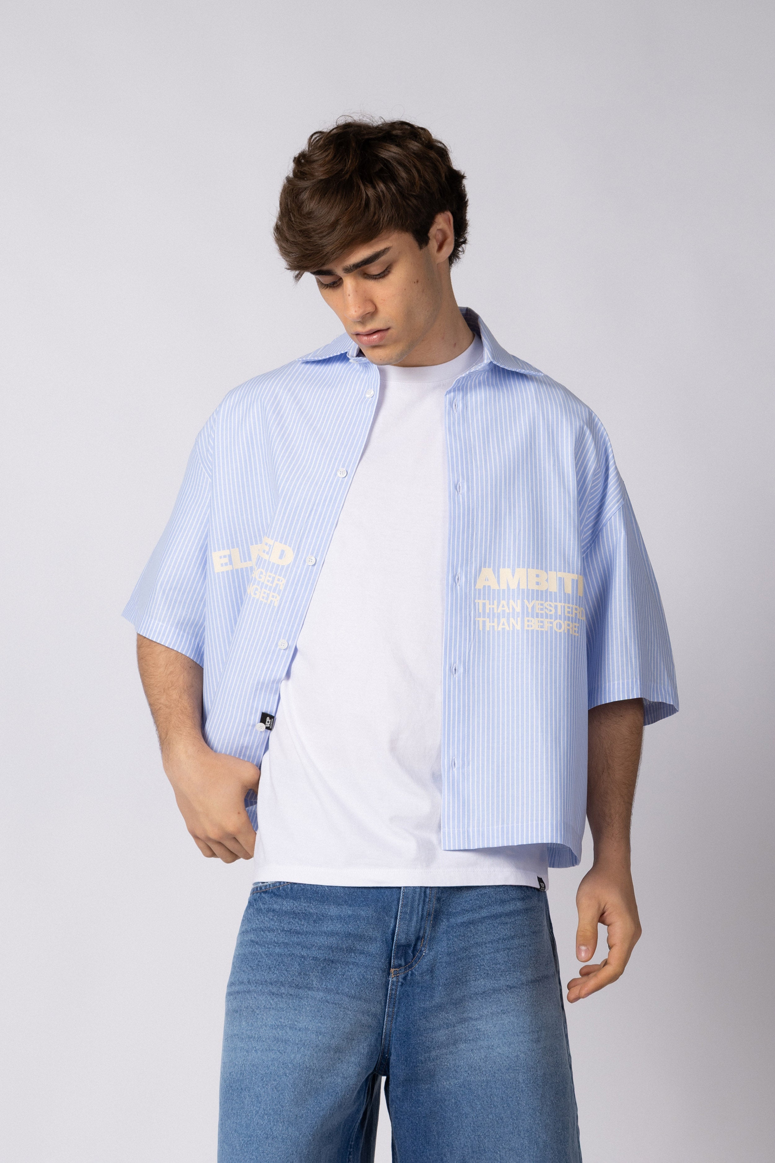 Camisa Manga Corta Jyx Ambition Celeste