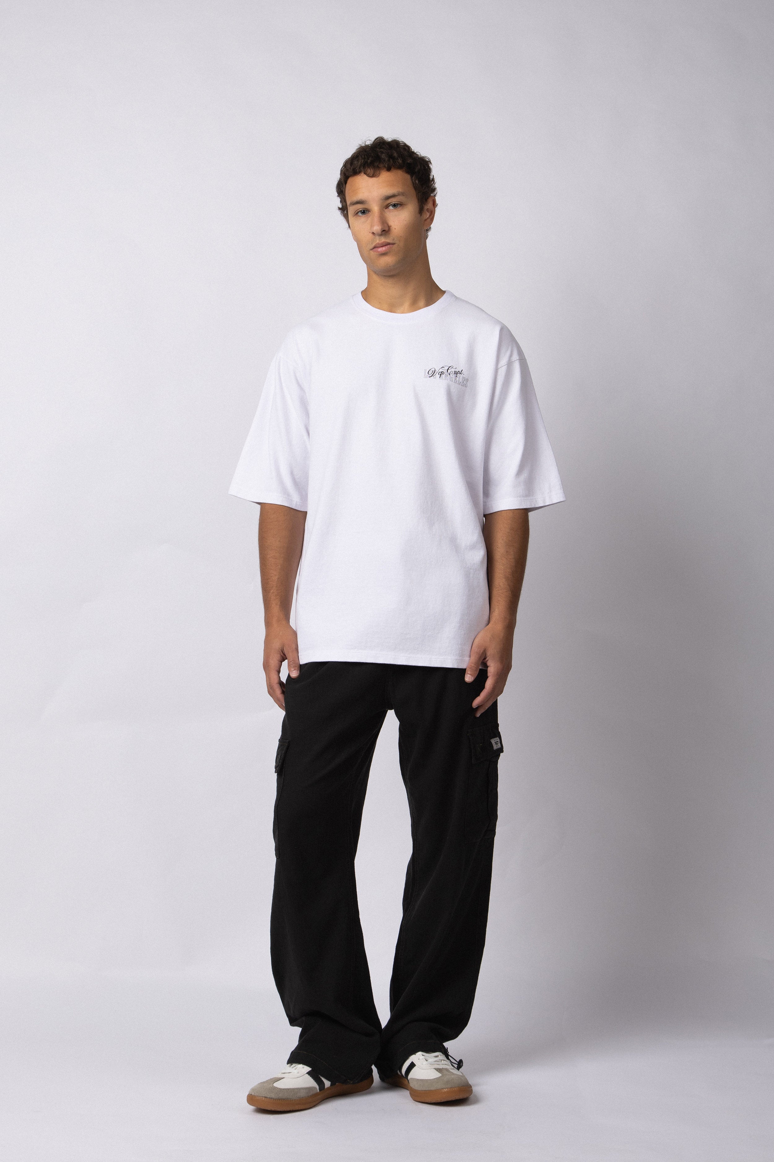 Remera Over Rhy Angeles Blanca