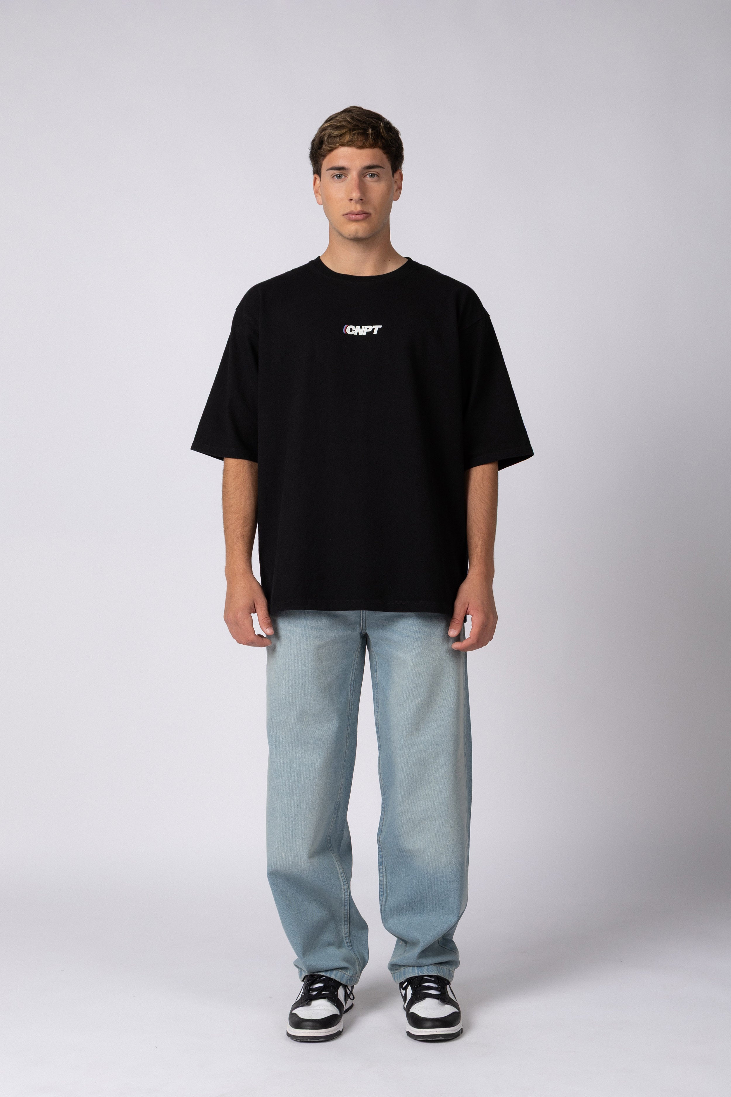 Remera Over Rhy Apex Negra