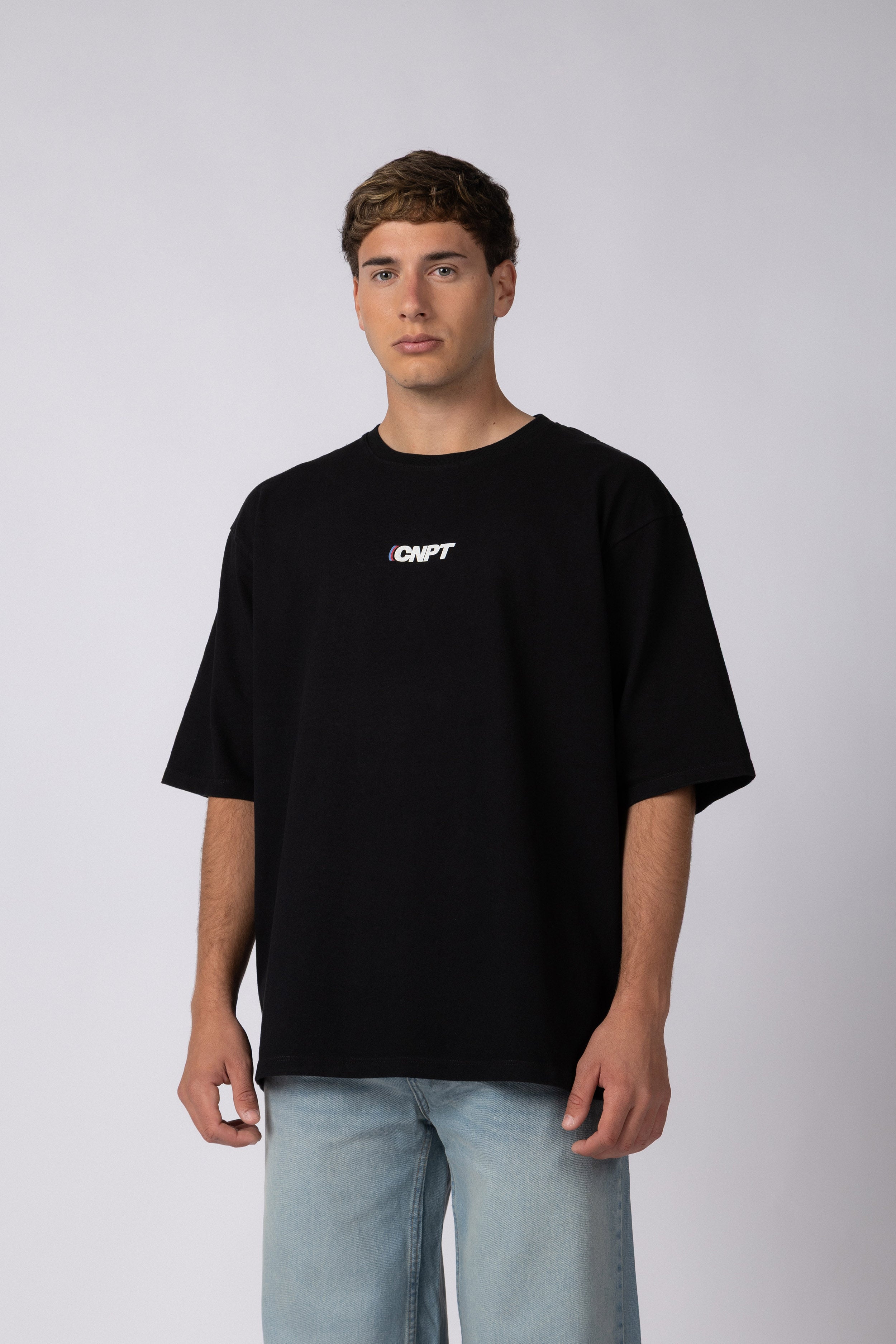 Remera Over Rhy Apex Negra