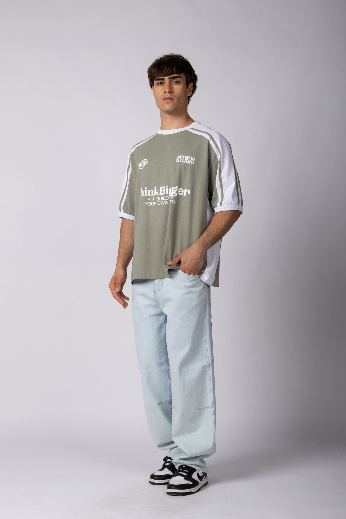 Remera Hub Aspire Oliva