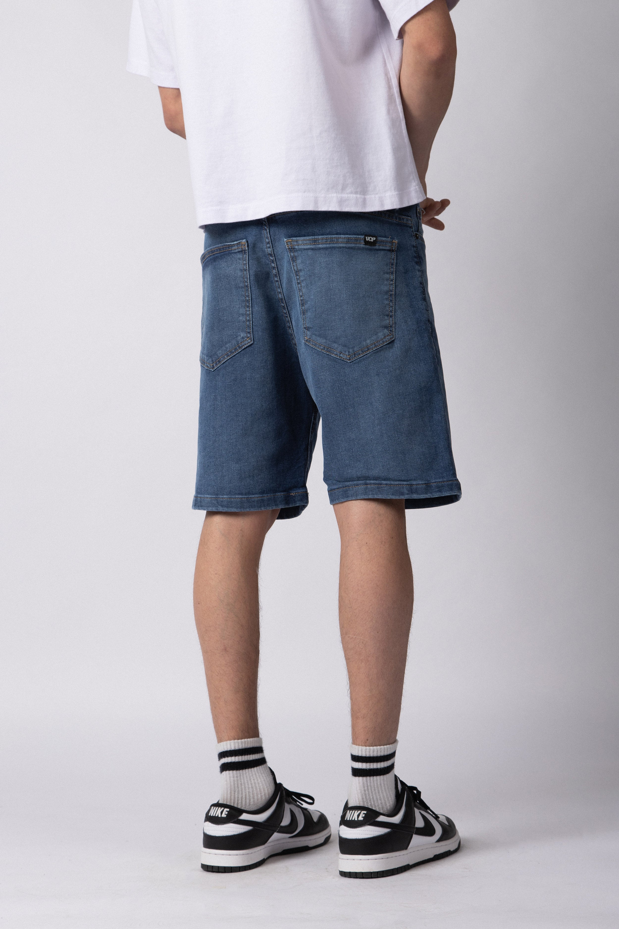 Bermuda Jean Racer Azul