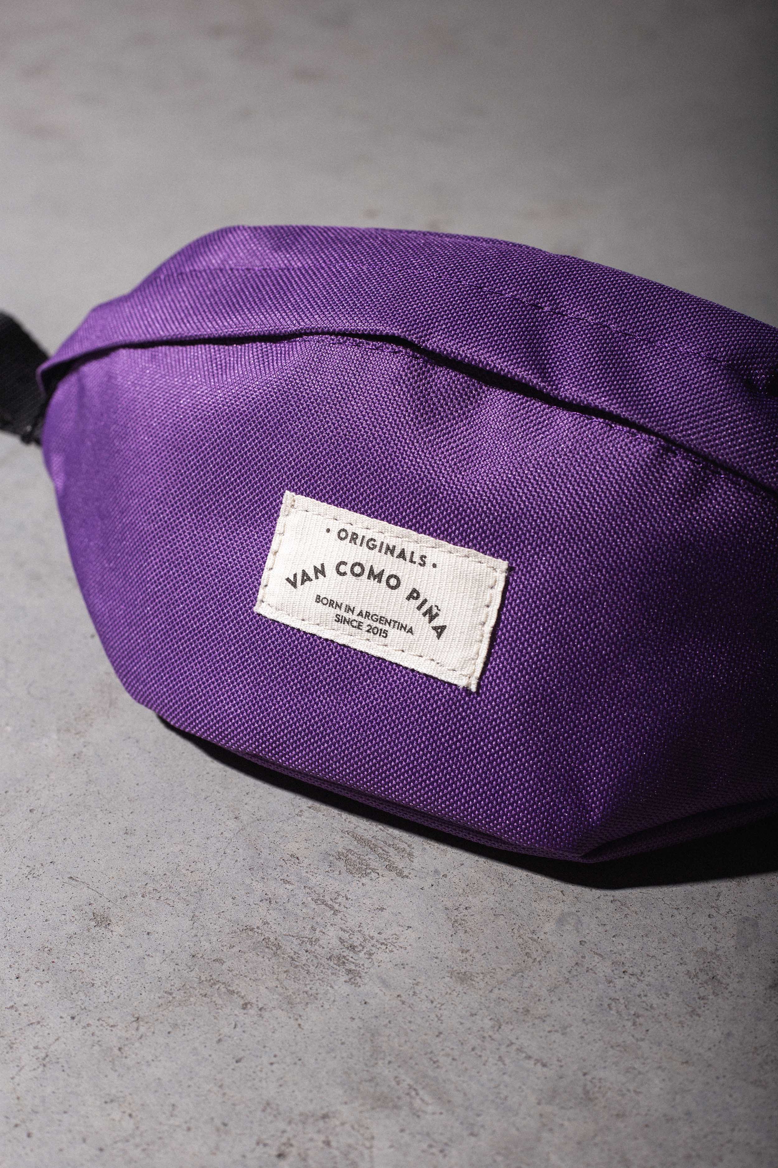 Riñonera Cord Violeta