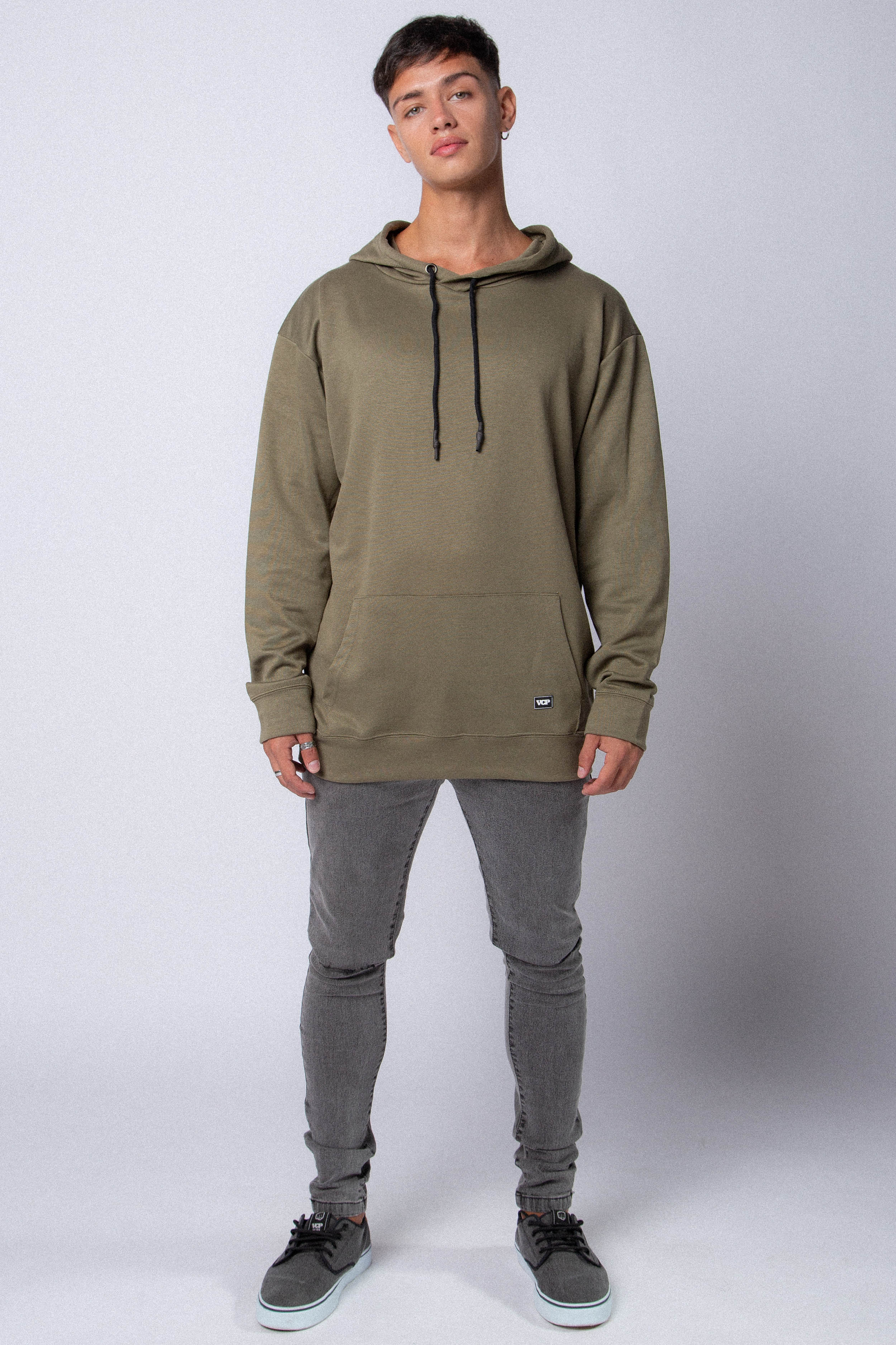 Buzo Canguro Shag Militar