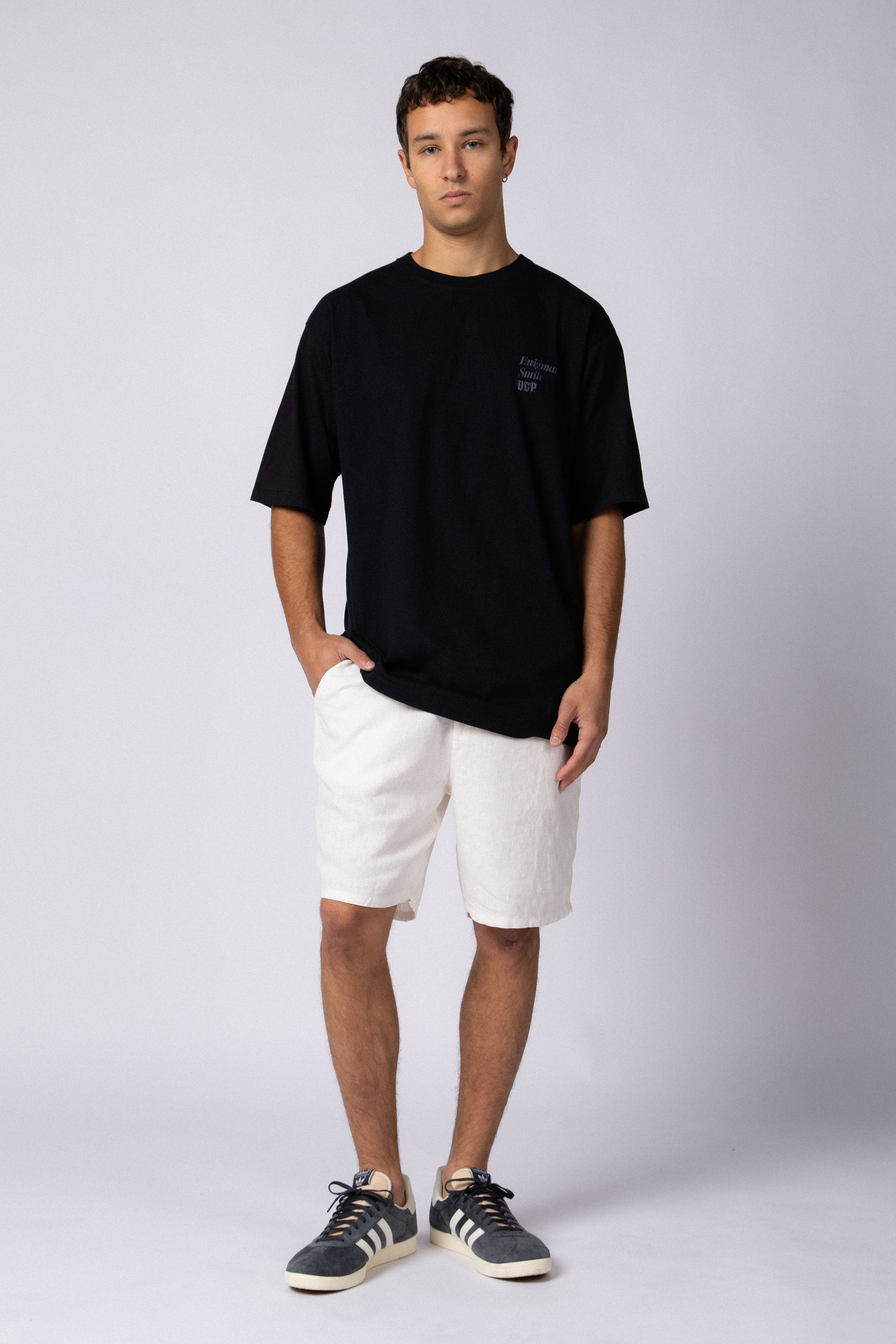 Bermuda Lino Thim Crudo