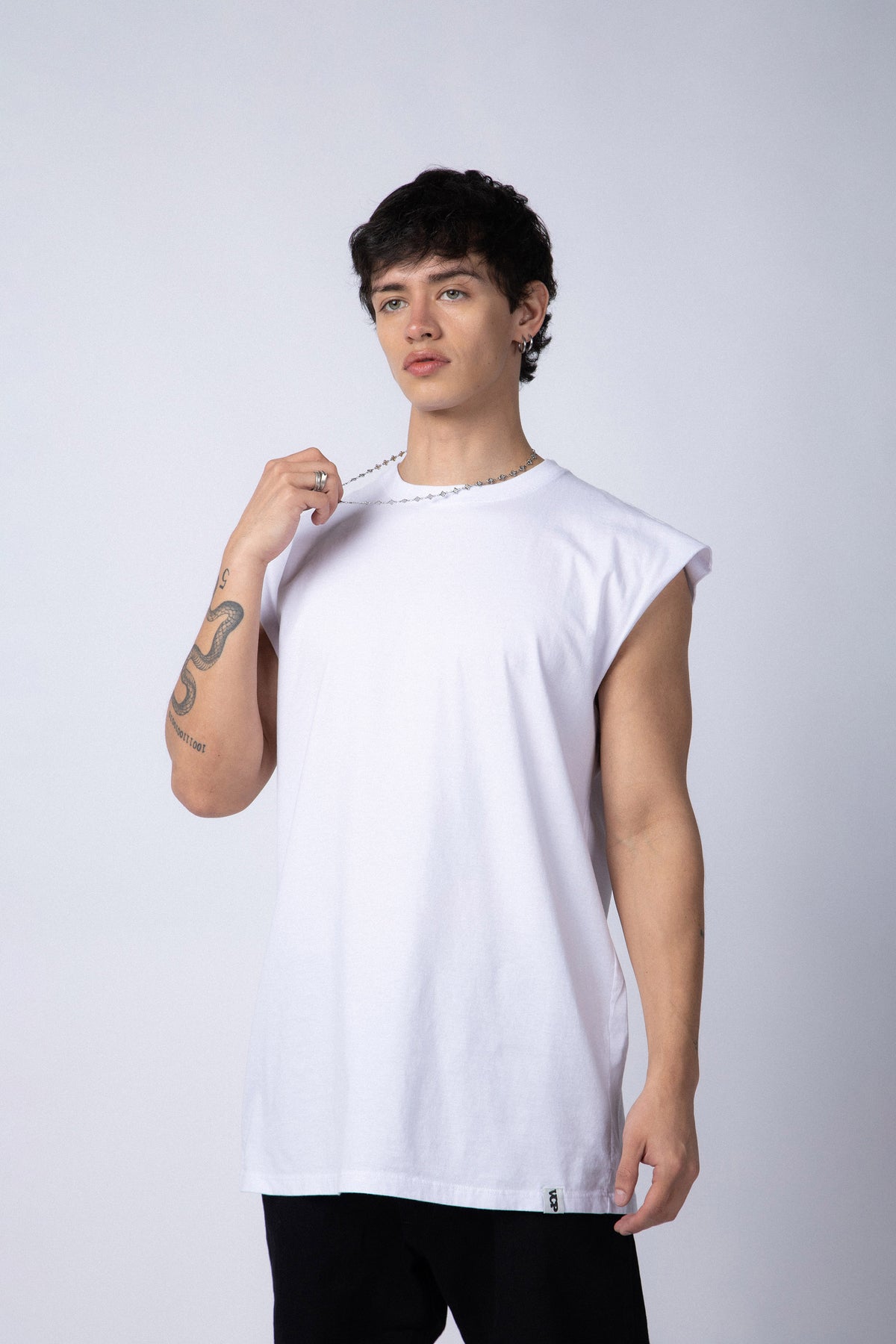 Musculosa Sudadera Blair Blanca