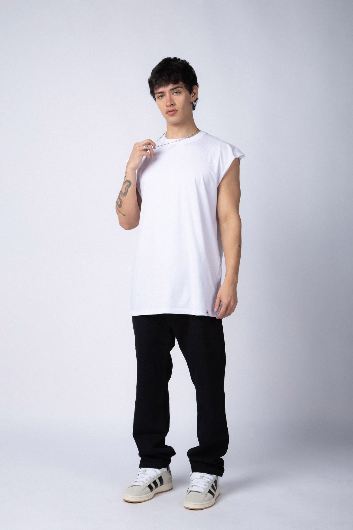 Musculosa Sudadera Blair Blanca