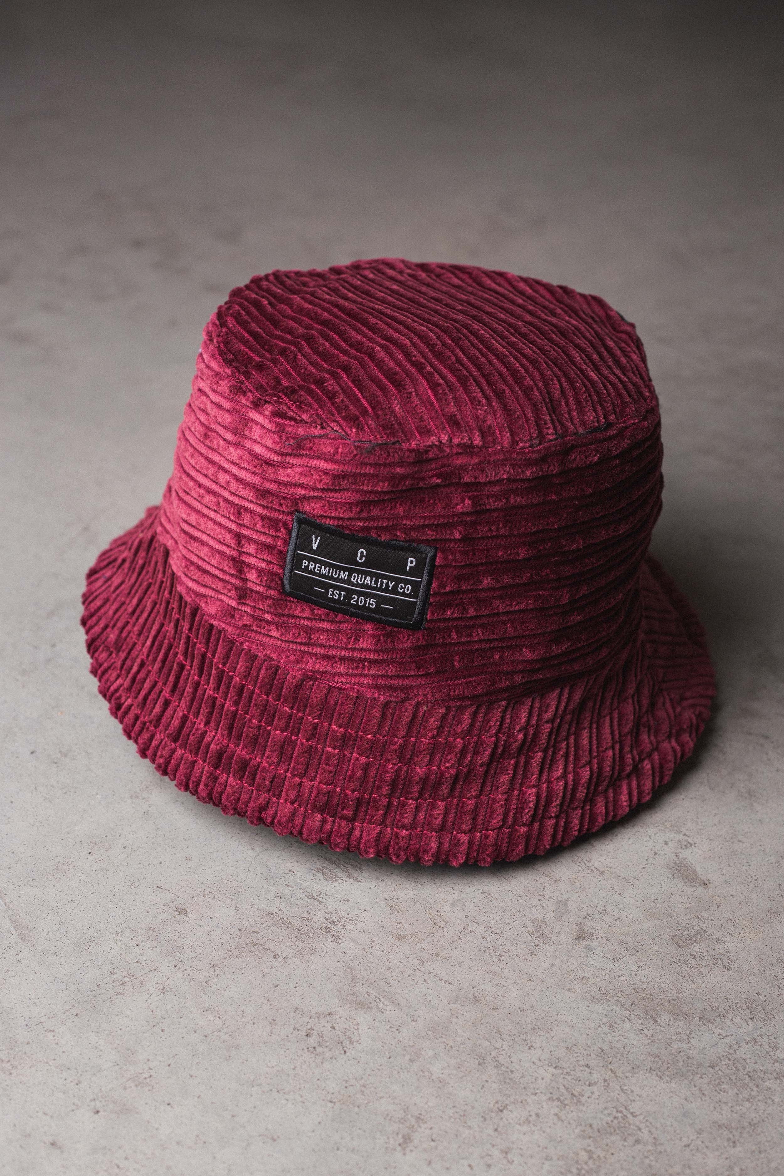 Gorro Piluso Corderoy Bordo