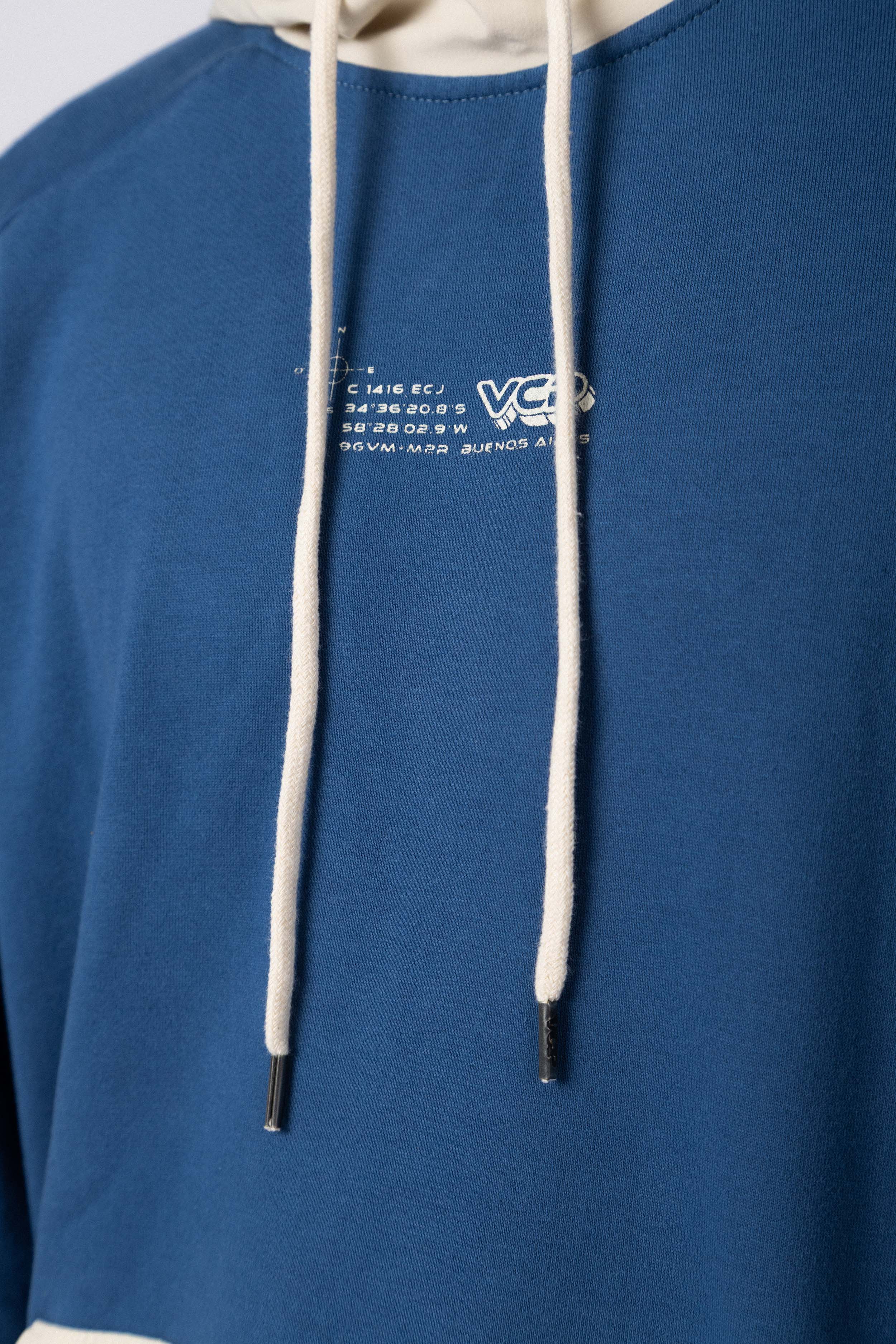 Buzo Canguro Bering Azul