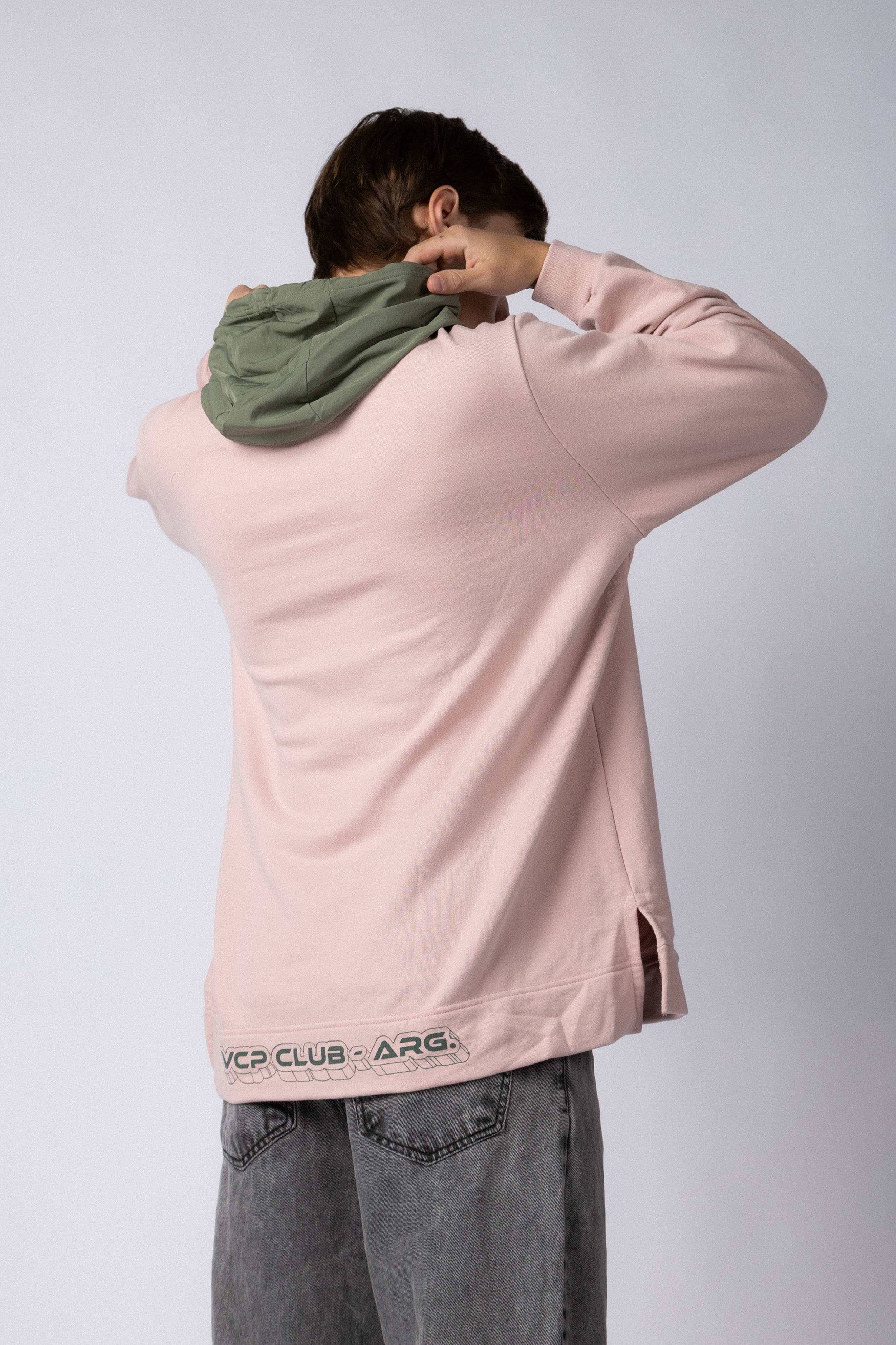 Buzo Canguro Bering Rosa