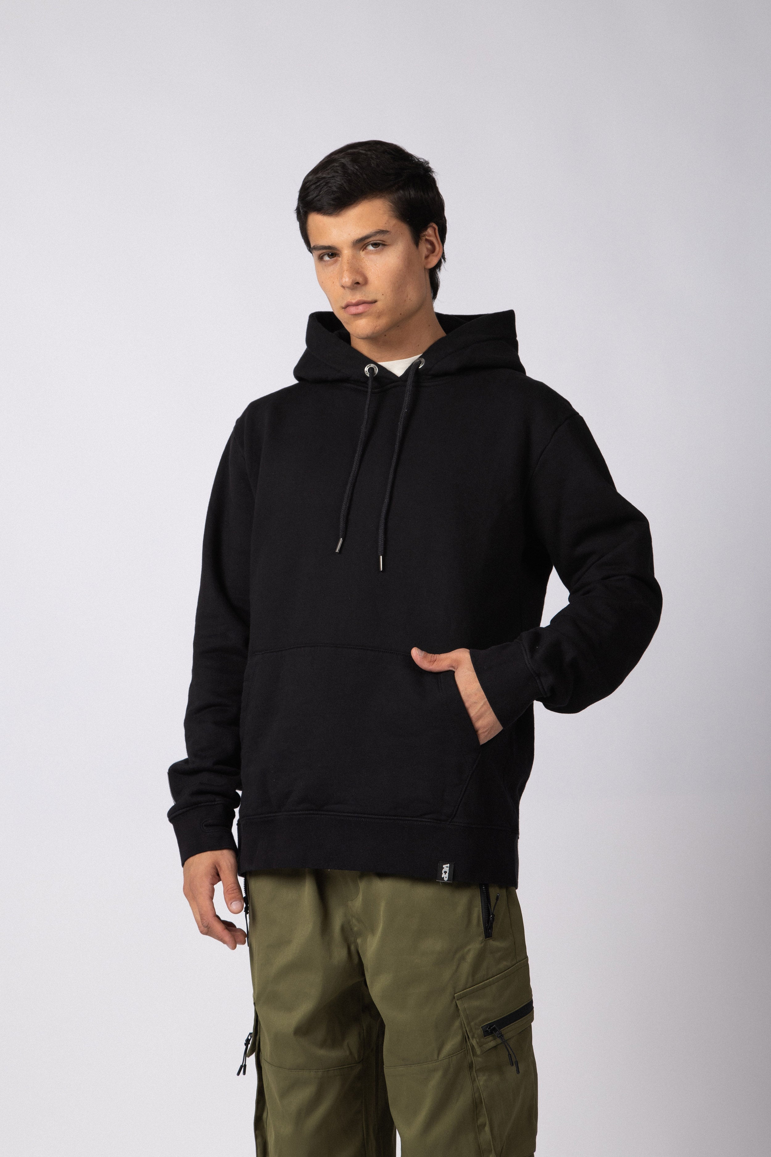 Buzo Canguro Dew Negro