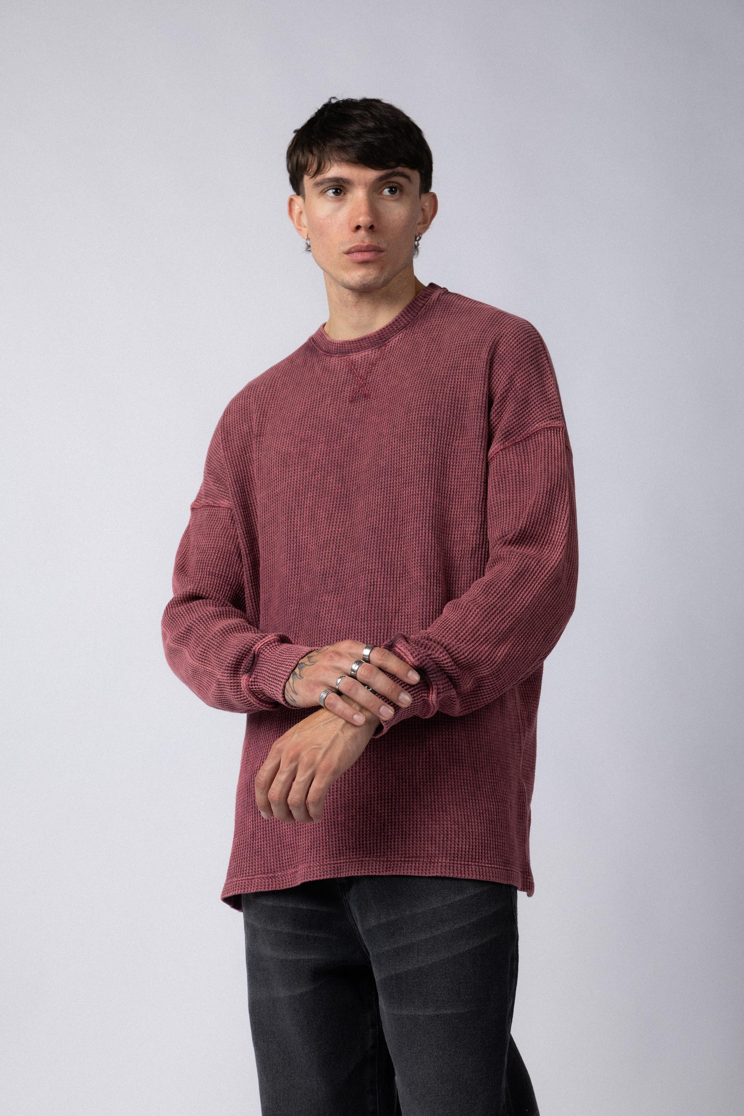 Buzo Over Trout Bordo