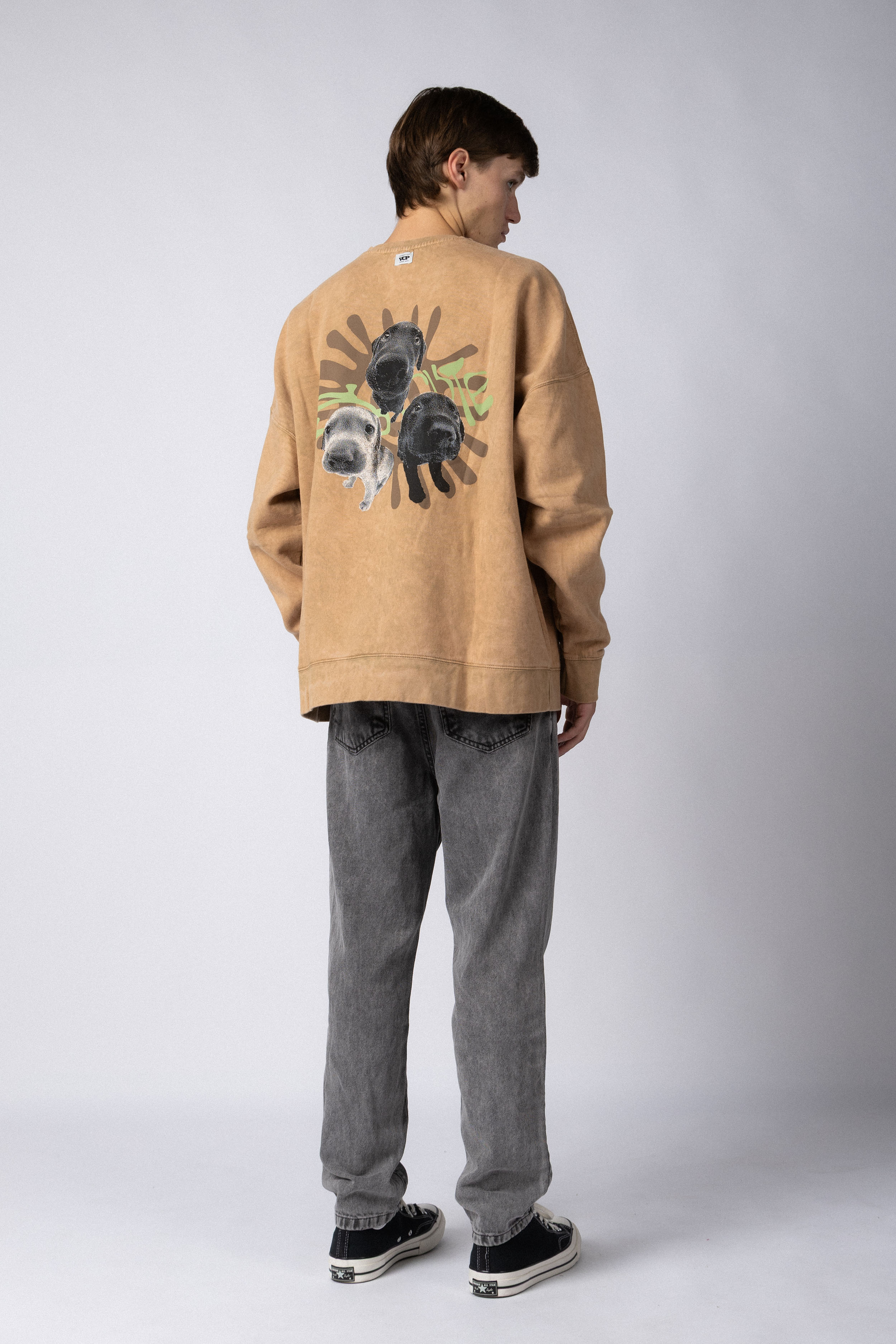 Buzo Over Roux Cute Beige