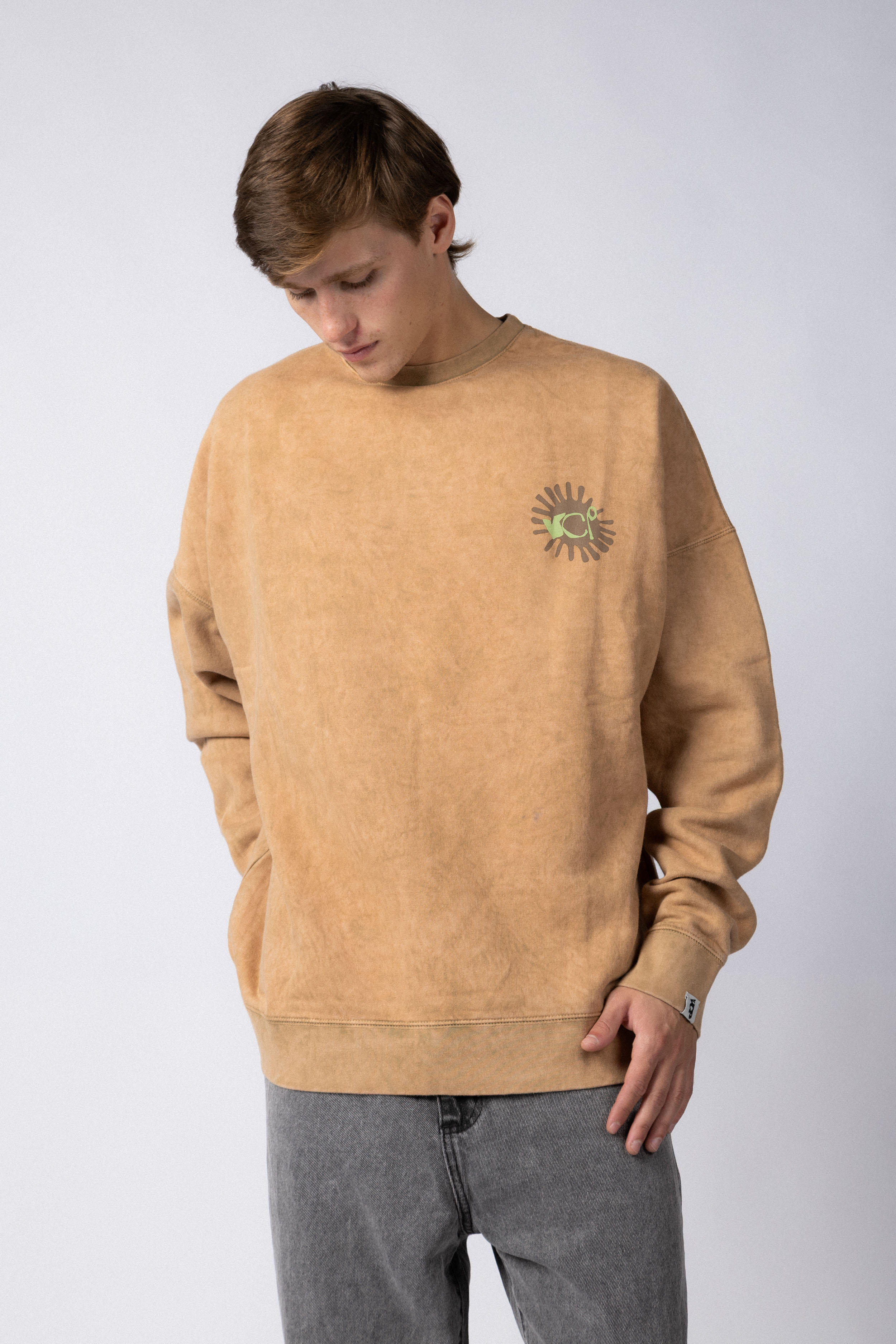 Buzo Over Roux Cute Beige