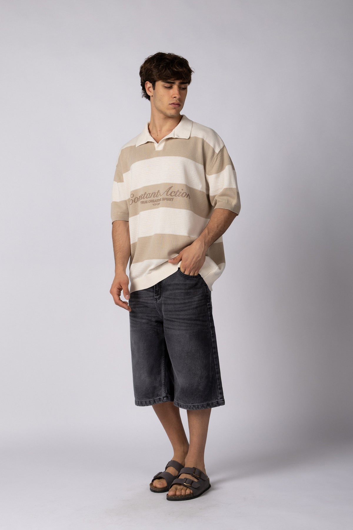 Chomba Tejida Constant Beige