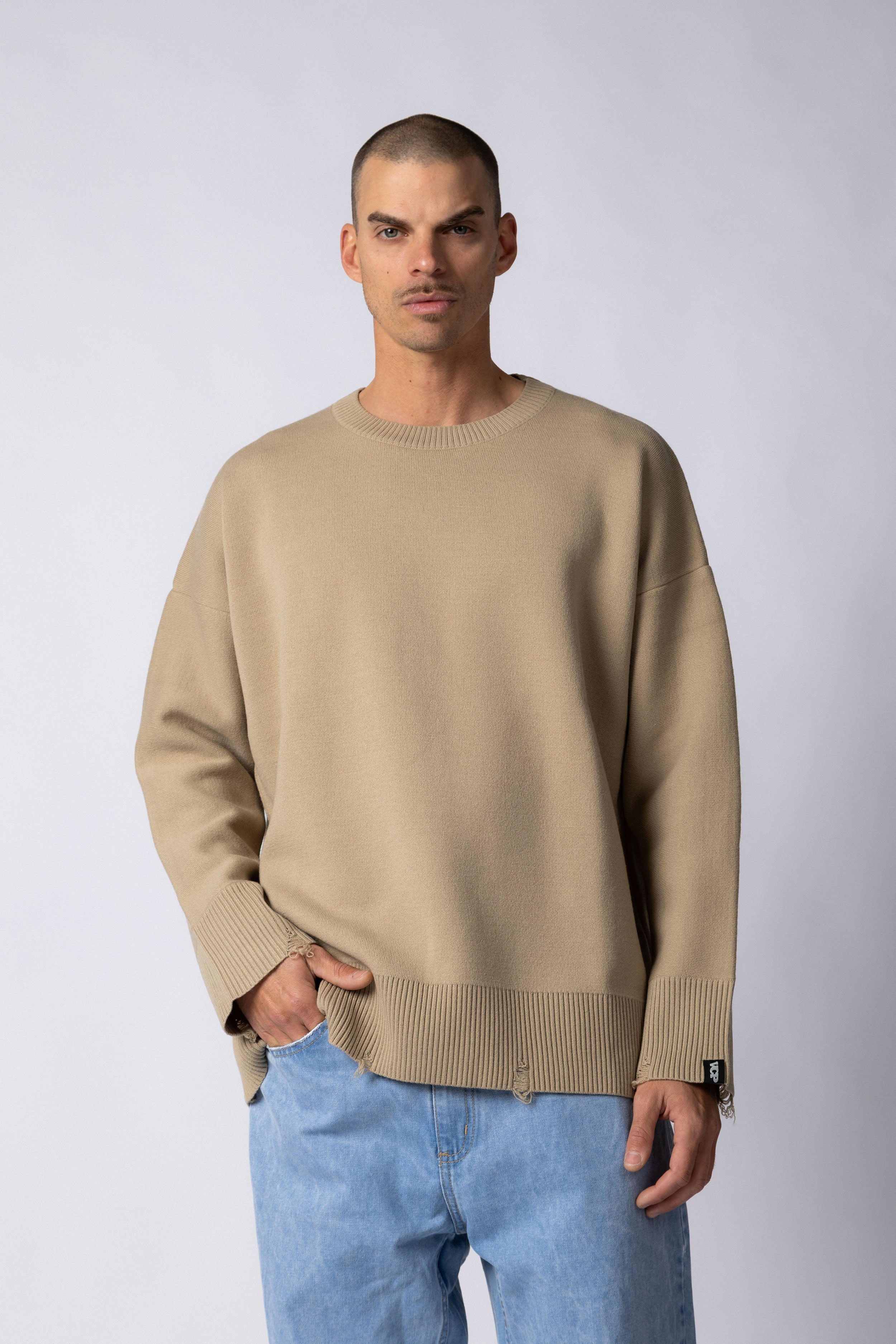 Sweater Concept Beige