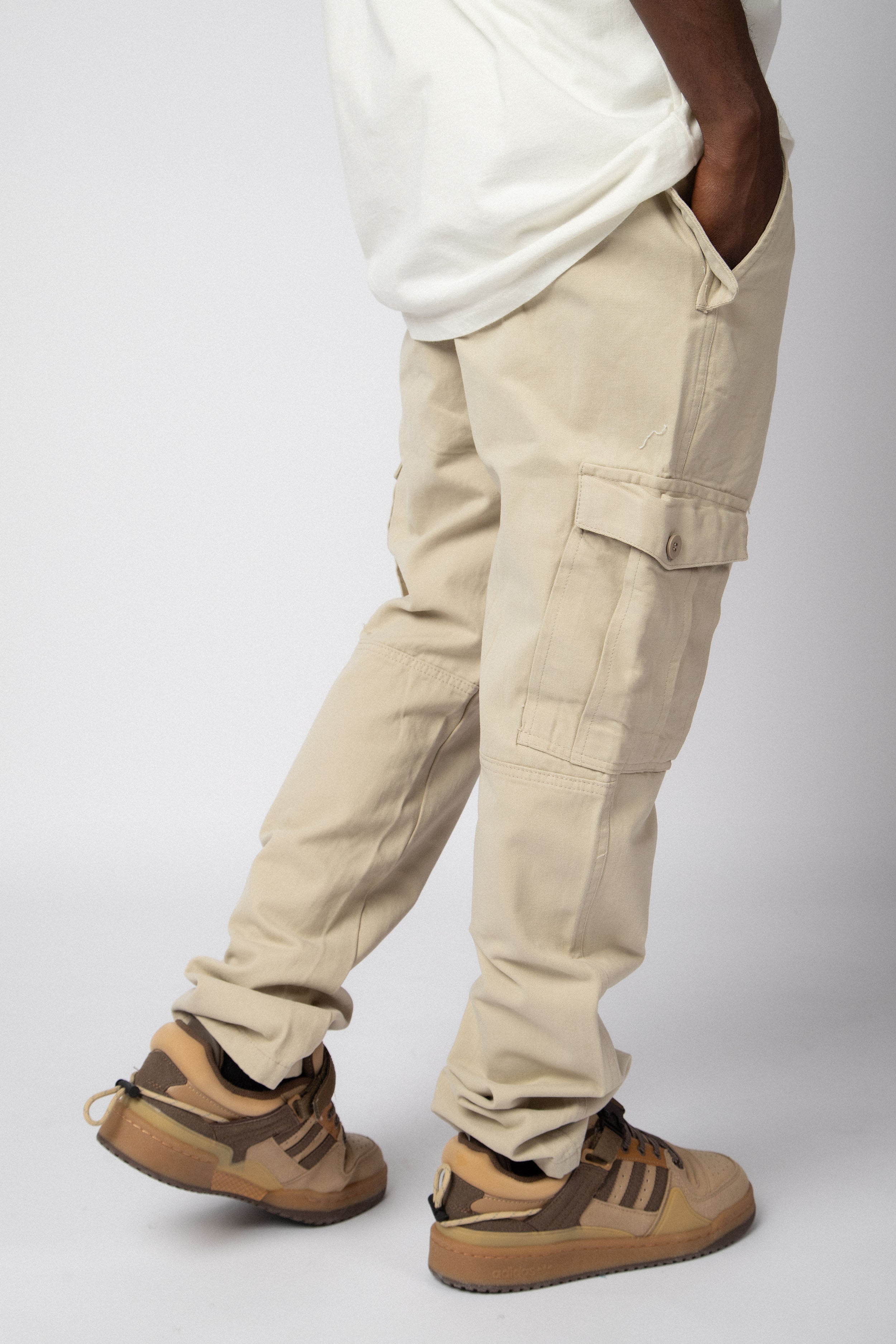 Pantalón Cargo Branko Beige