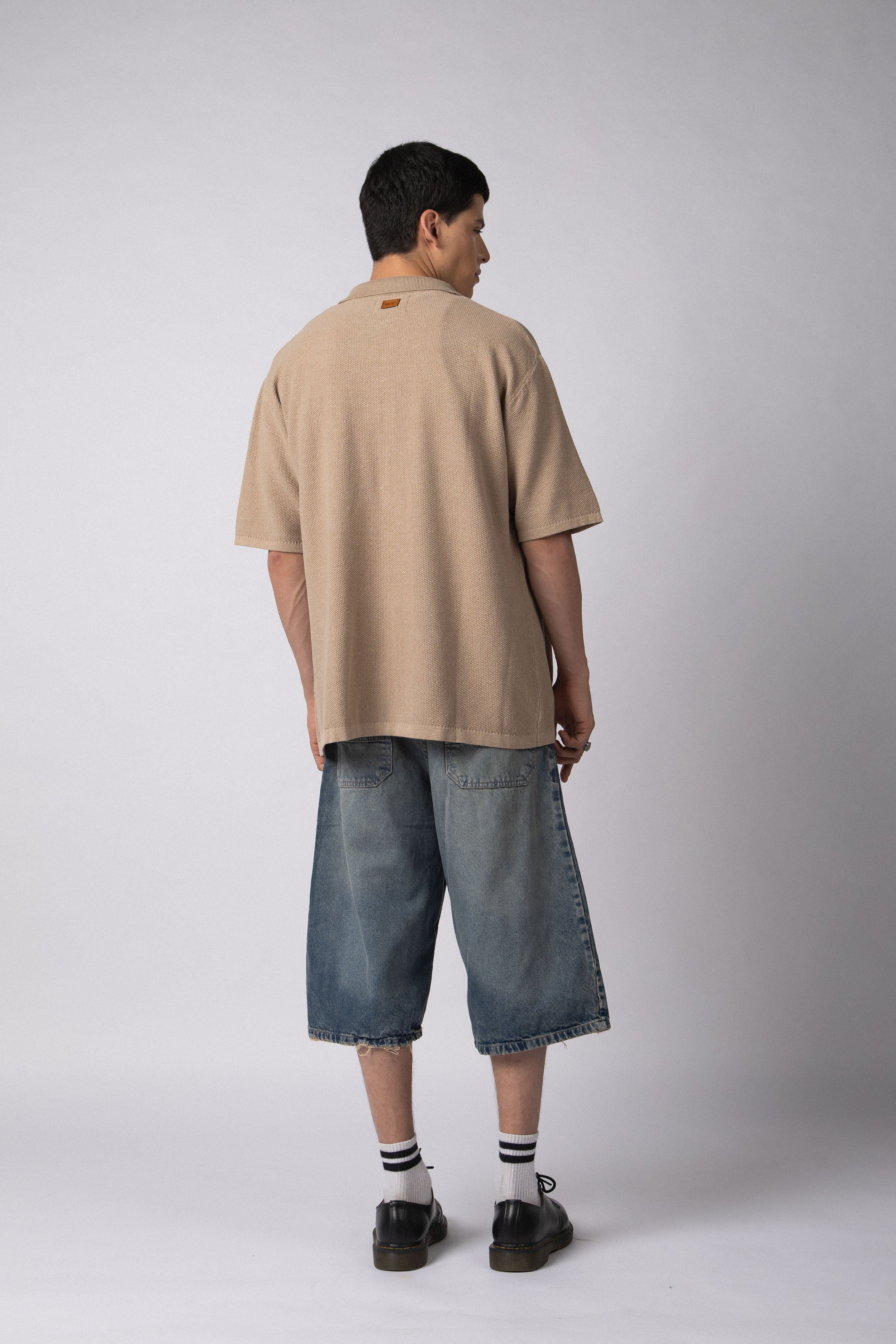 Chomba Tejida Rover Beige (c/ cierre)