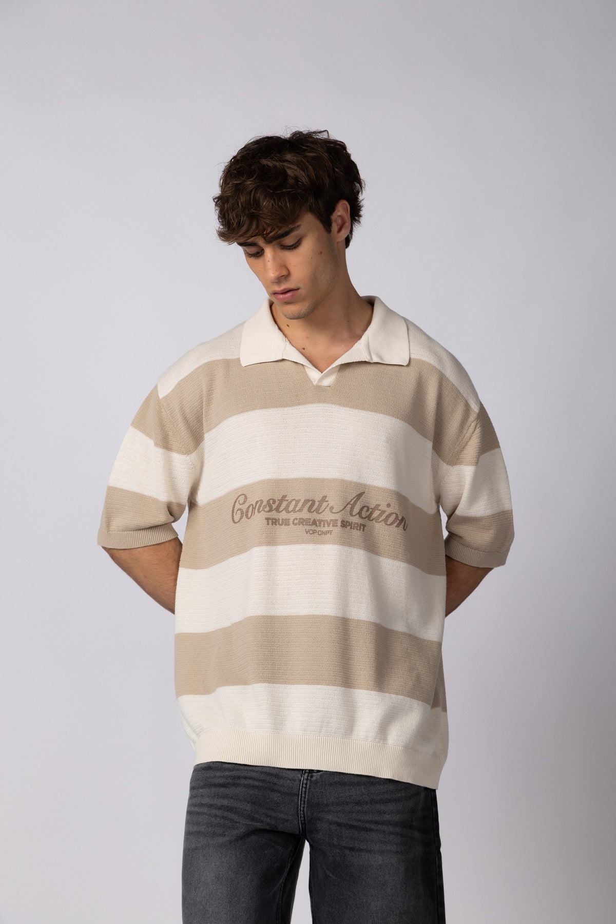 Chomba Tejida Constant Beige