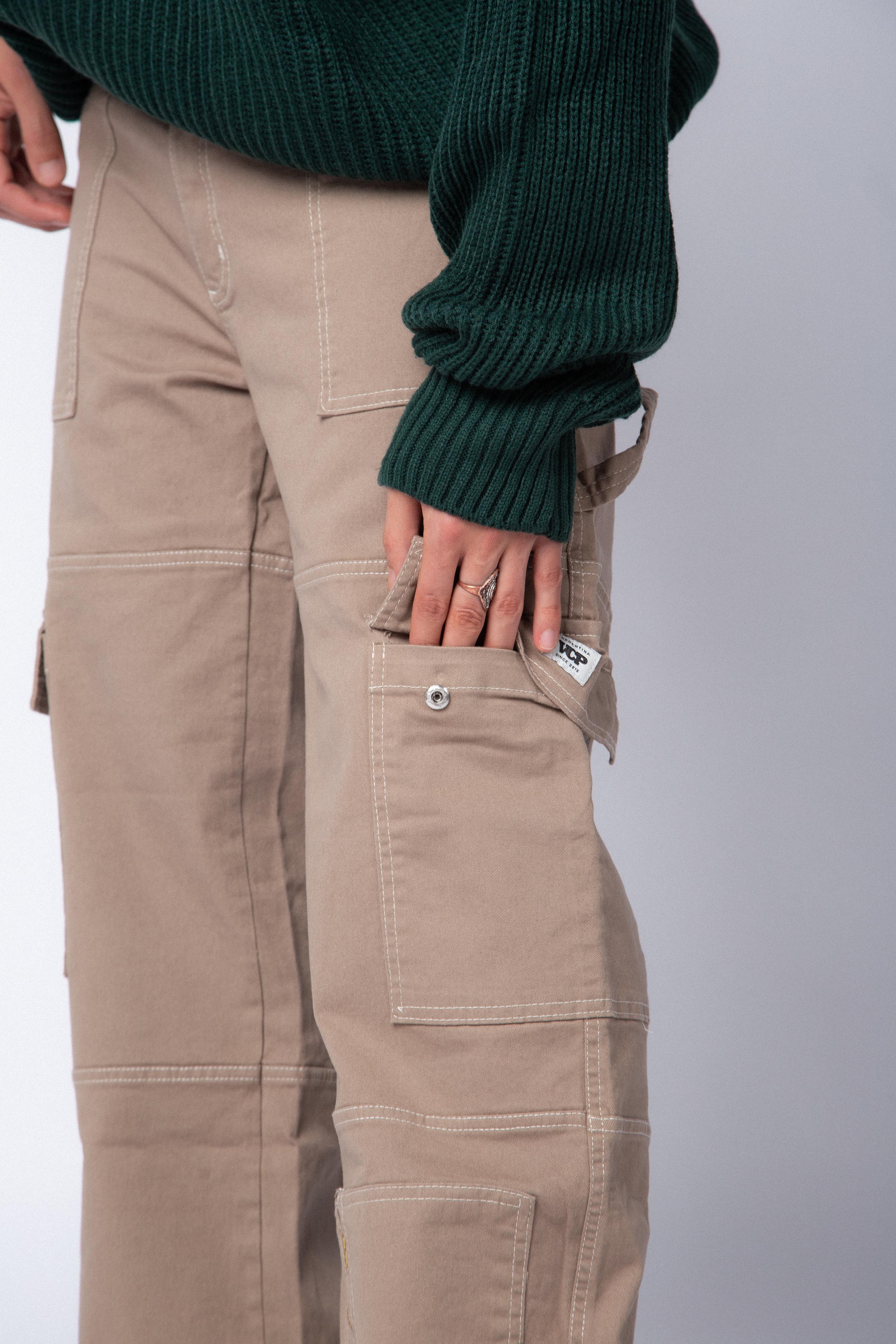 Pantalon Carpintero Bronco Beige