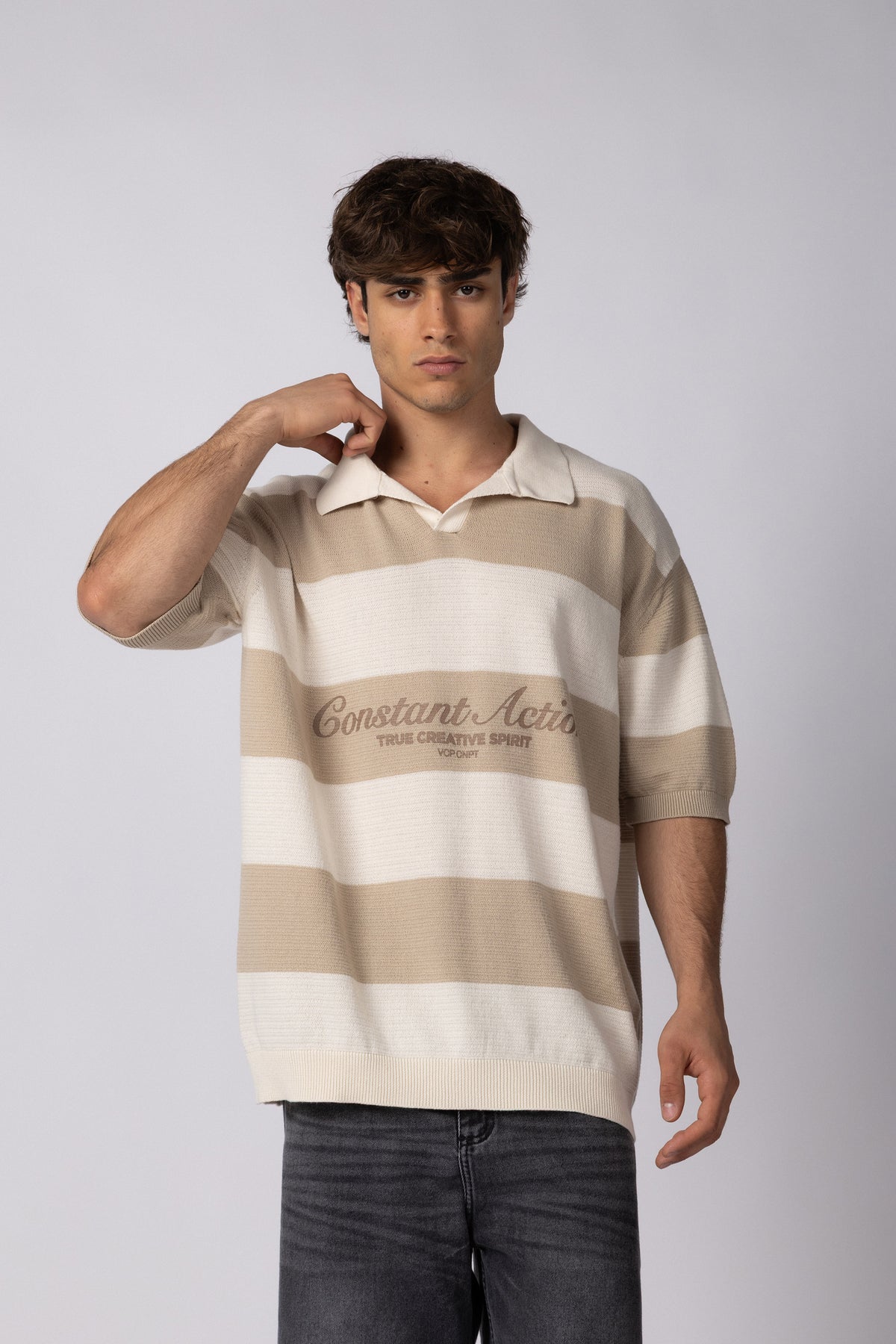Chomba Tejida Constant Beige
