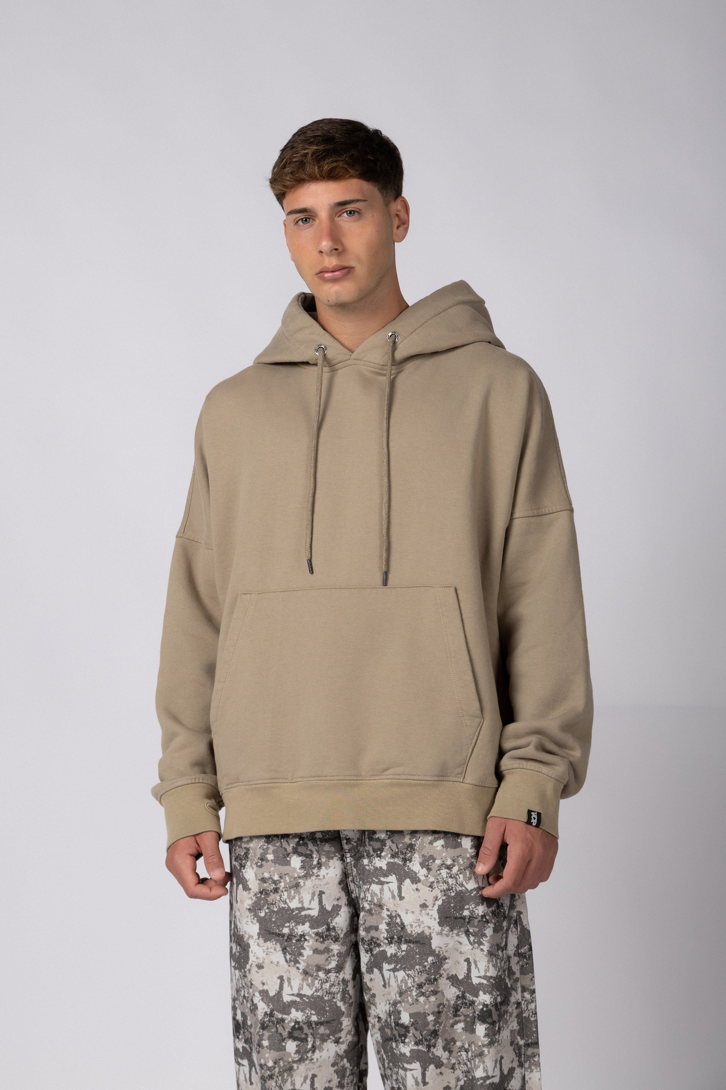 Buzo Canguro Orza Beige