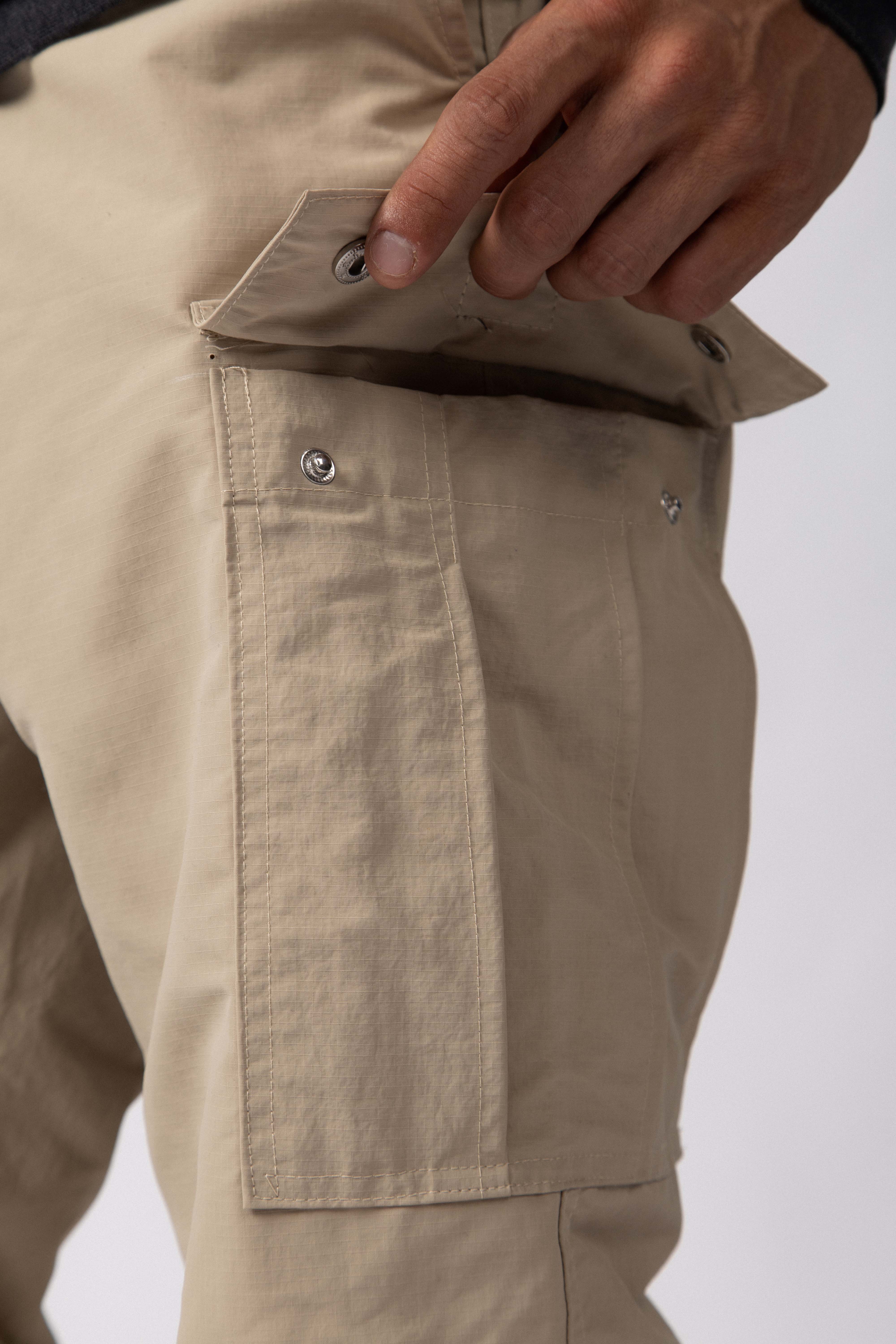 Pantalon Cargo Rush Beige