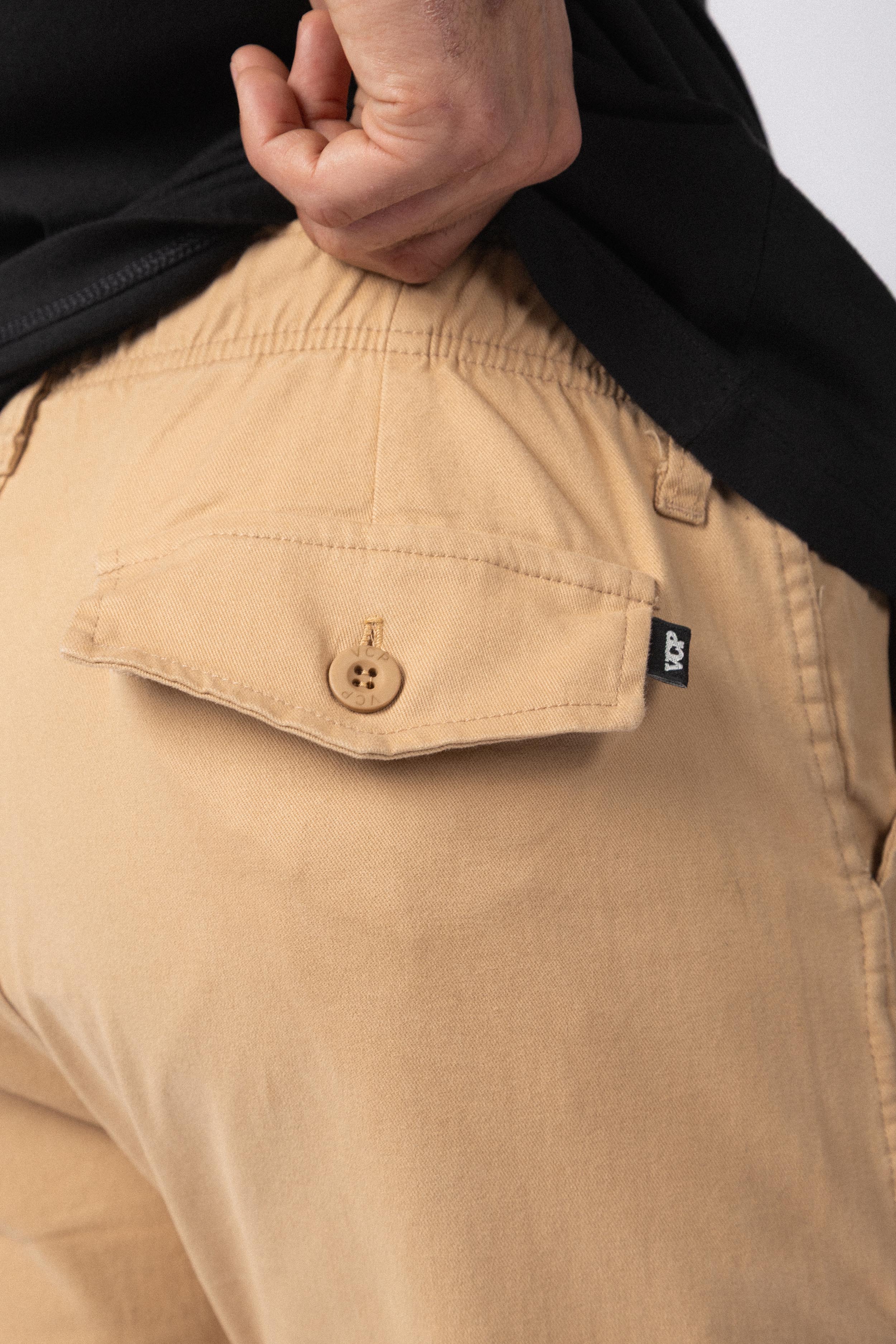 Pantalón Cargo Trail Beige