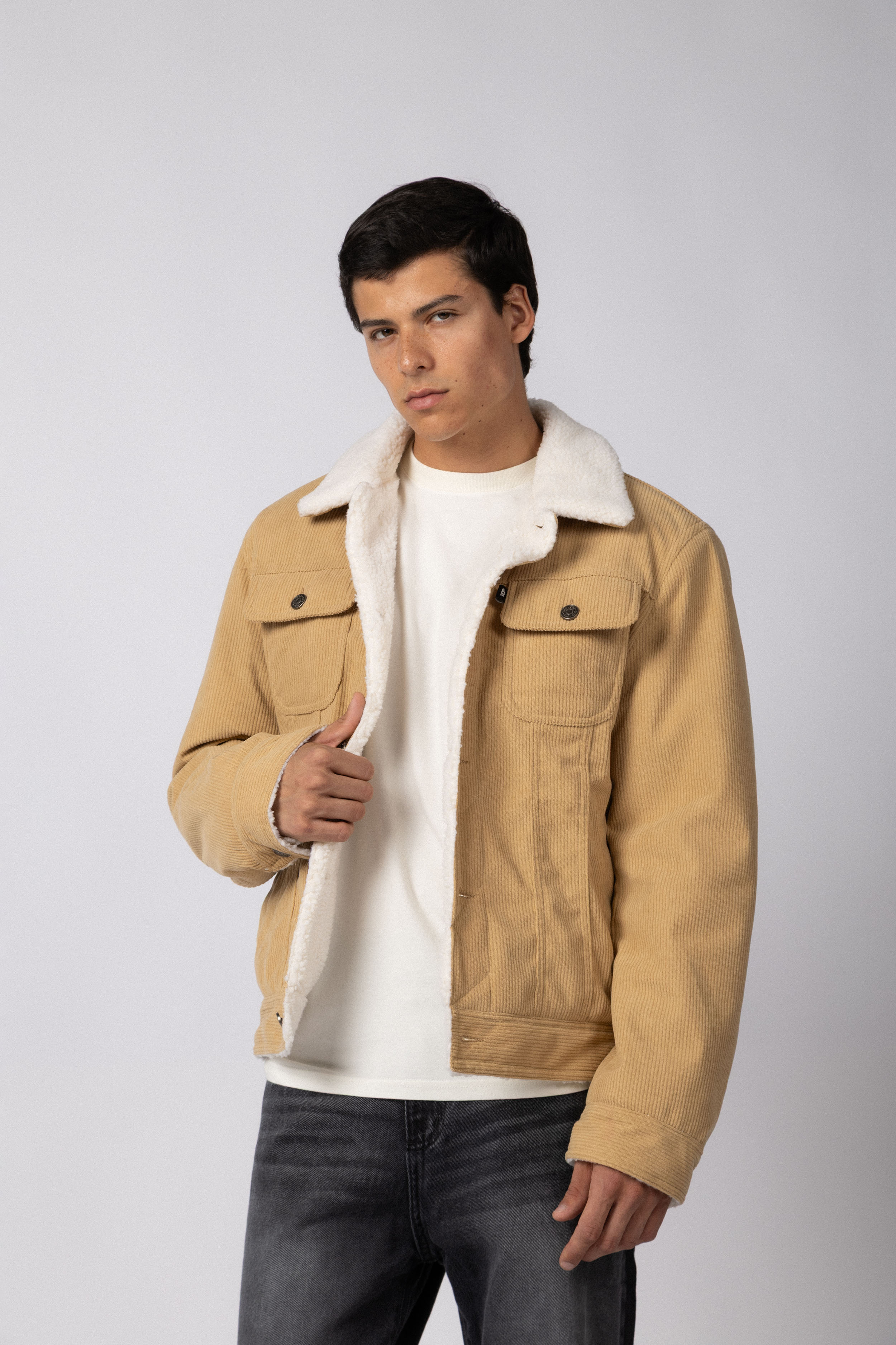 Campera Corderoy Arvik Beige