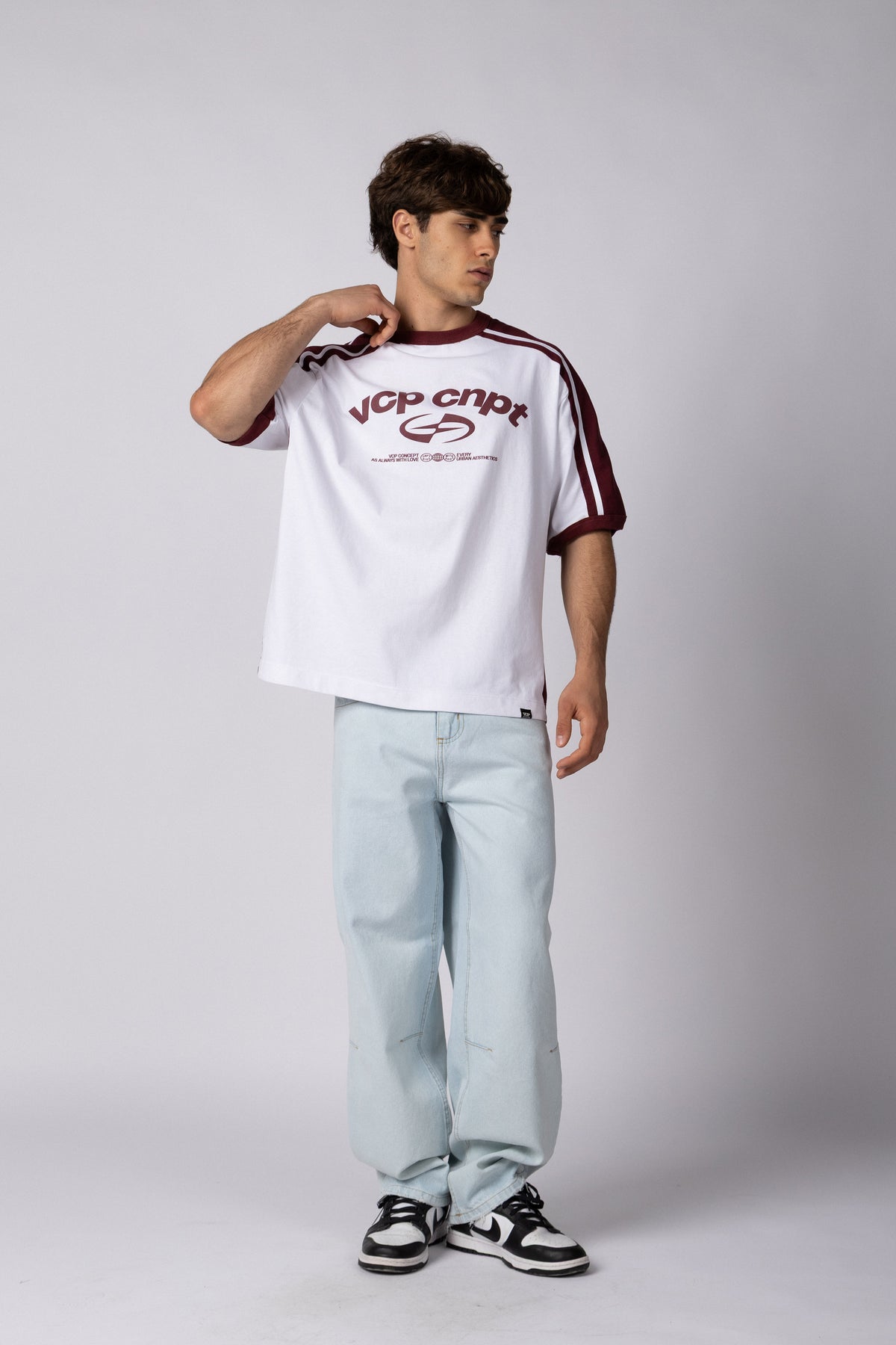 Remera Hub Bend Bordo